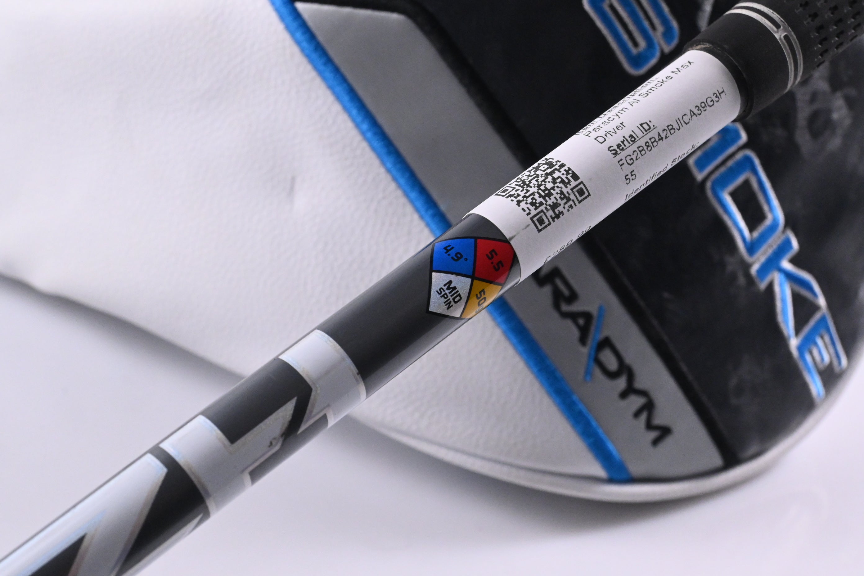 Callaway Paradym Ai Smoke Max Driver / 10.5 Degree / Regular Flex HZRDUS Silver