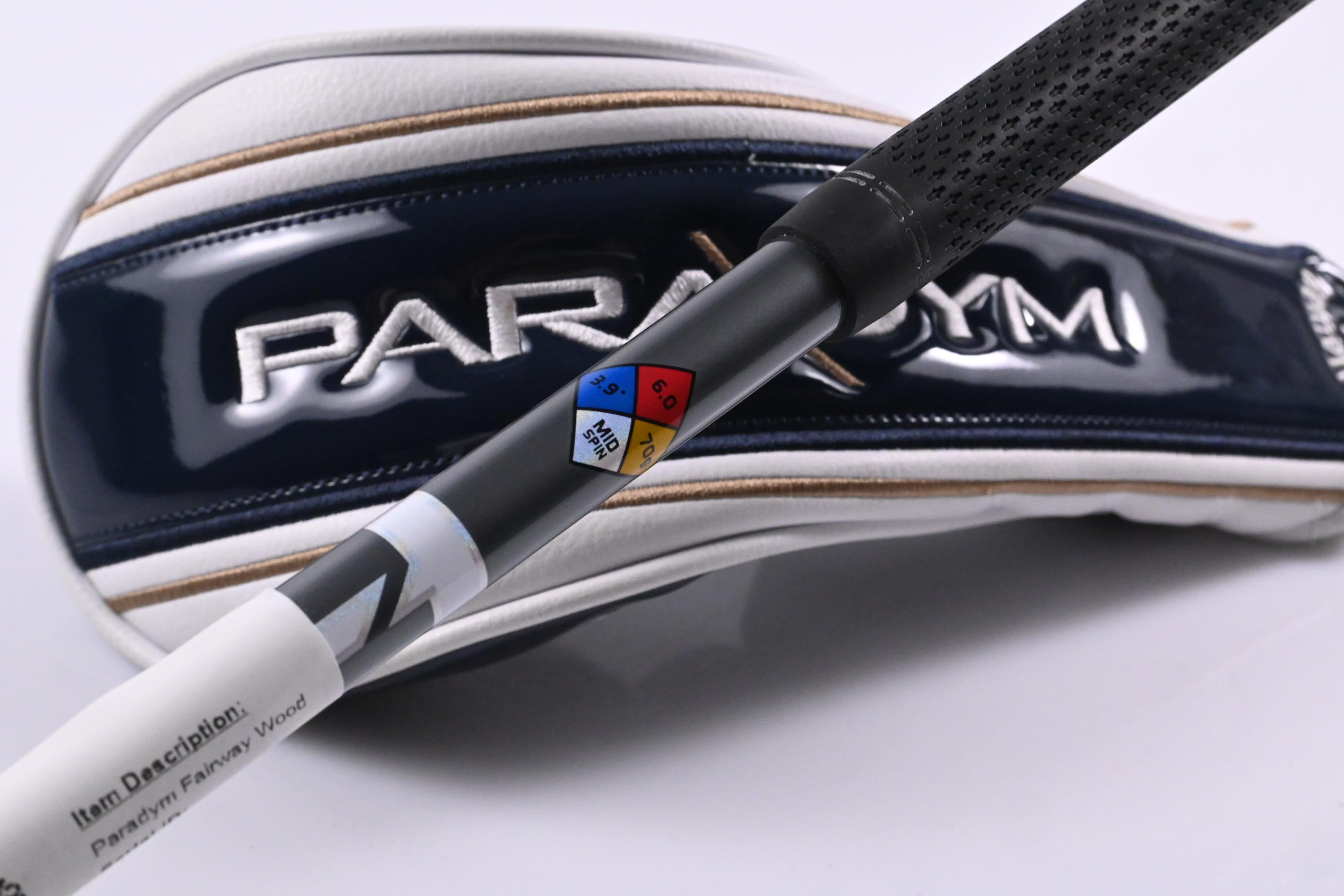 Callaway Paradym #3 Wood / 15 Degree / Stiff Flex Hzrdus Gen4 Silver 70 Shaft