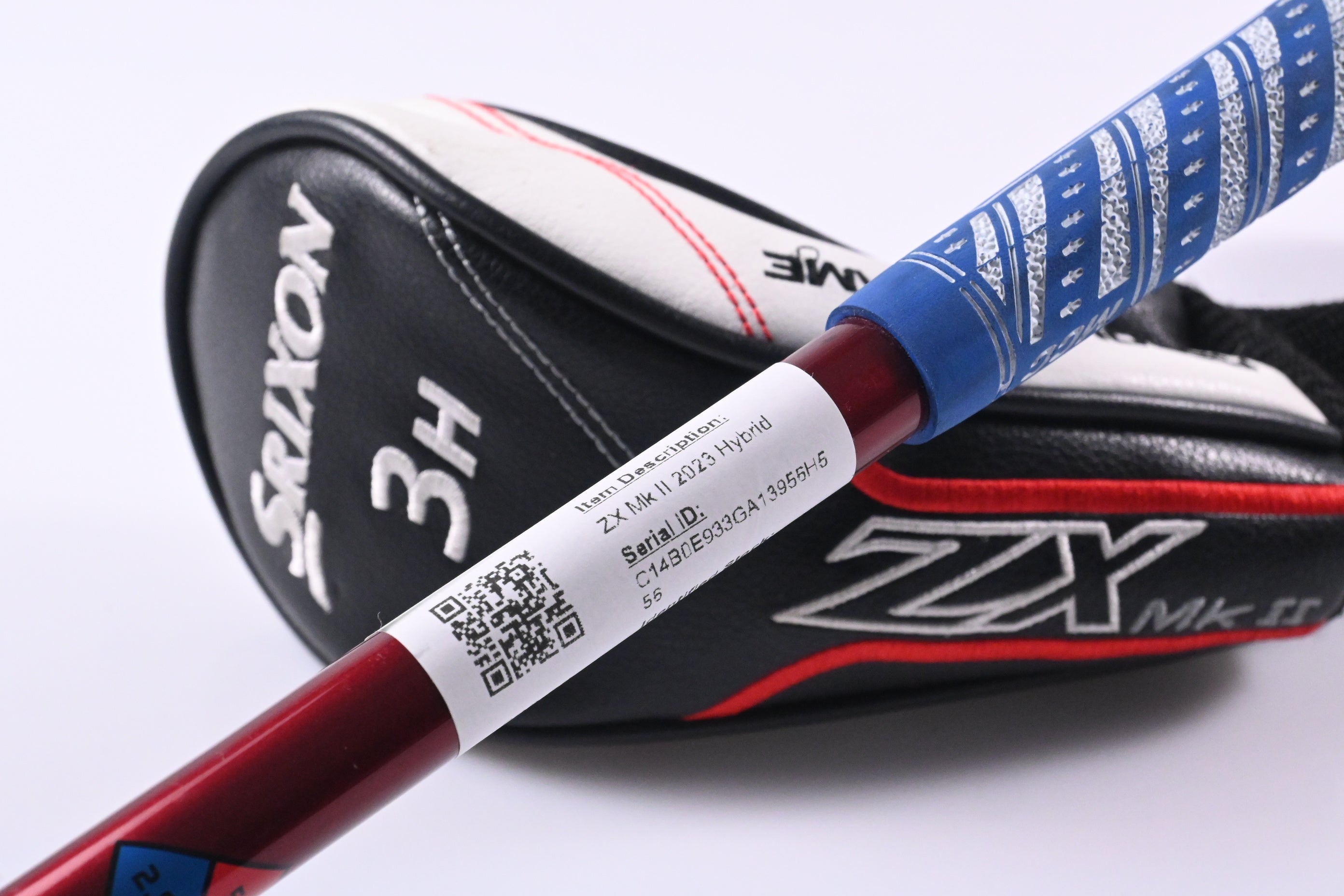 Left Hand Srixon ZX Mk II 2023 #4 Hybrid / 22 Degree / Regular Flex HZRDUS Smoke