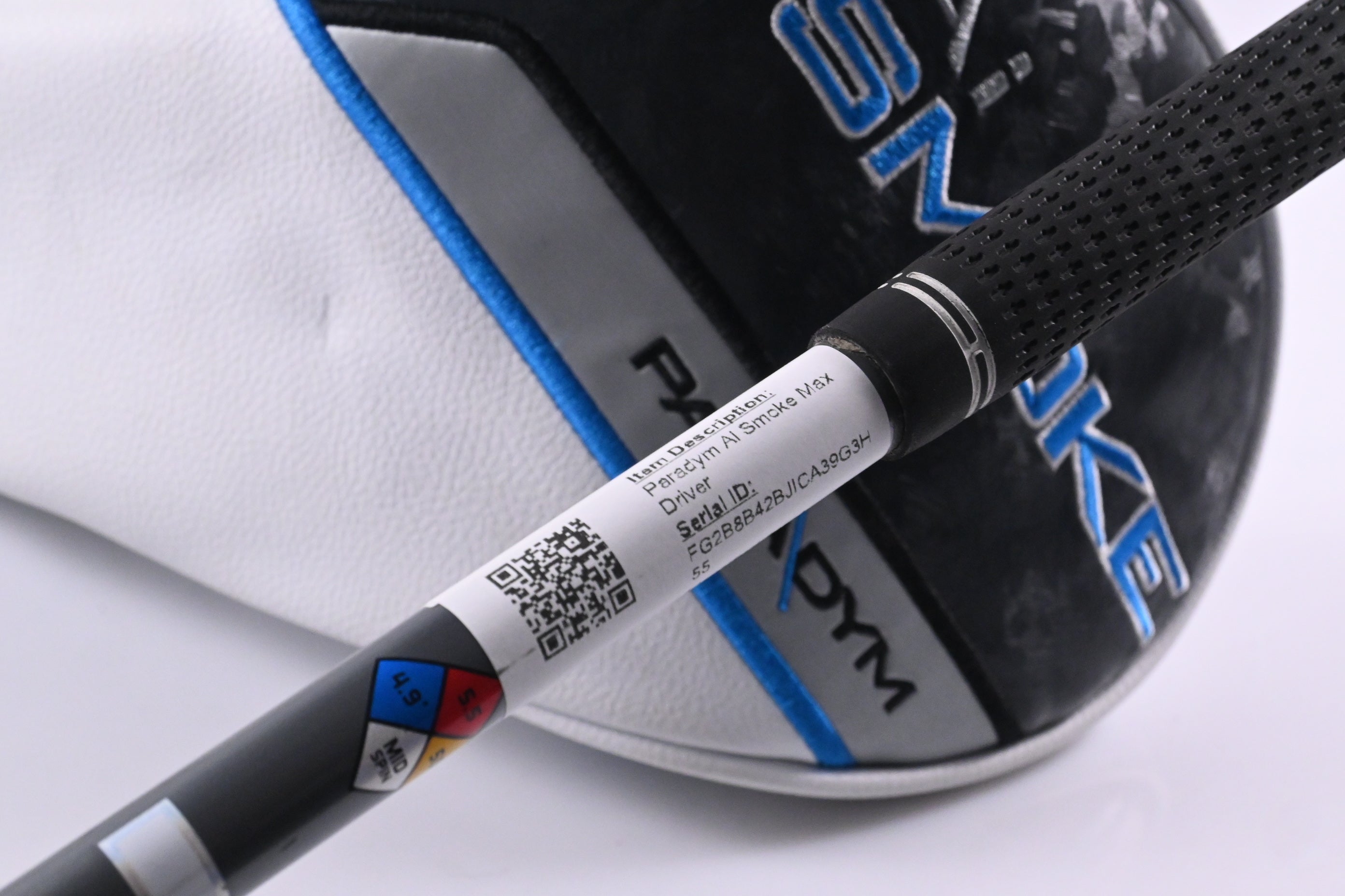 Callaway Paradym Ai Smoke Max Driver / 10.5 Degree / Regular Flex HZRDUS Silver