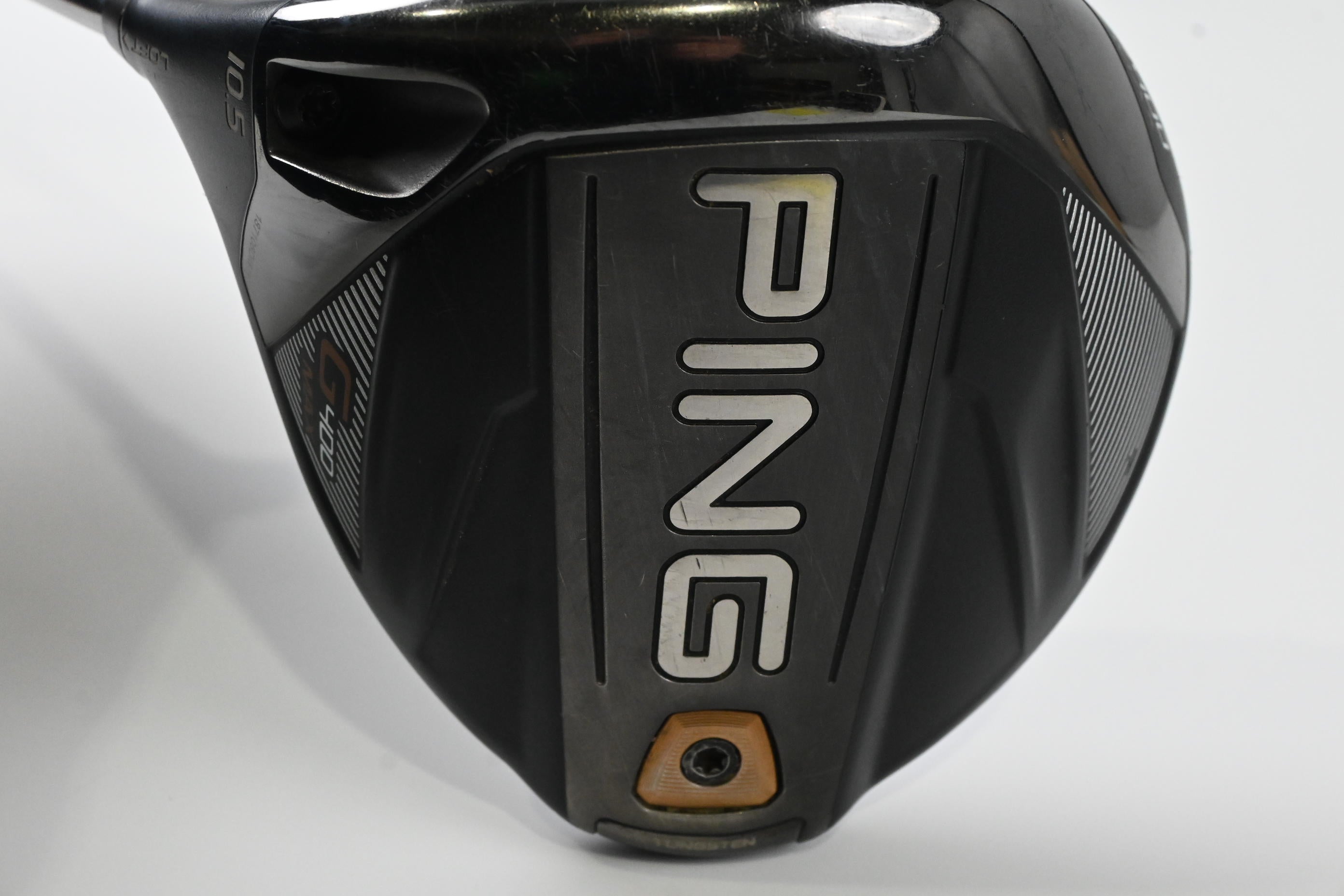 Left Hand Ping G400 Max Driver / 10.5 Degree / Regular Flex Ping Tour Chrome 65