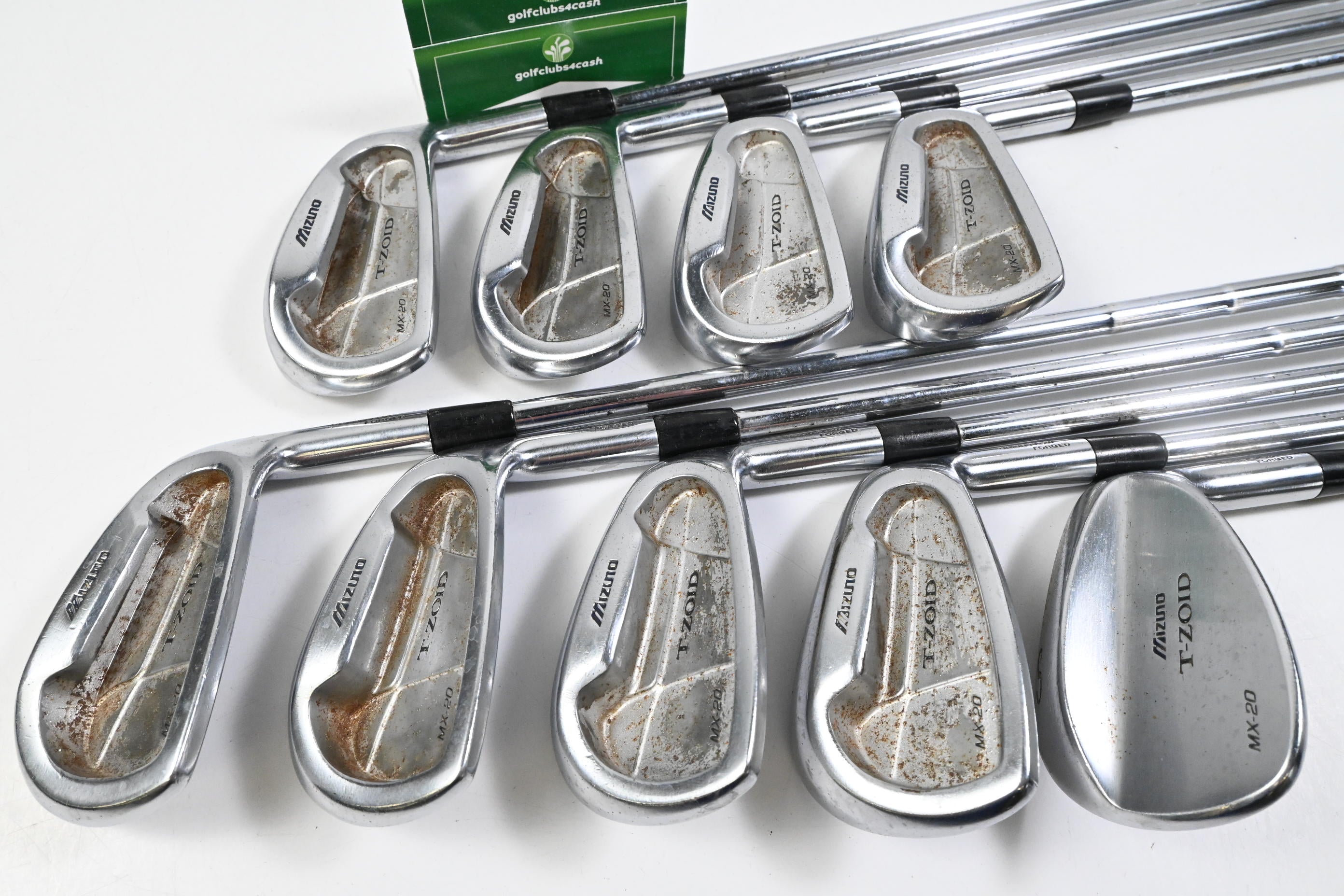 Mizuno MX-20 Irons / 3-PW / Stiff Flex Dynamic Gold Lite S300 Shafts