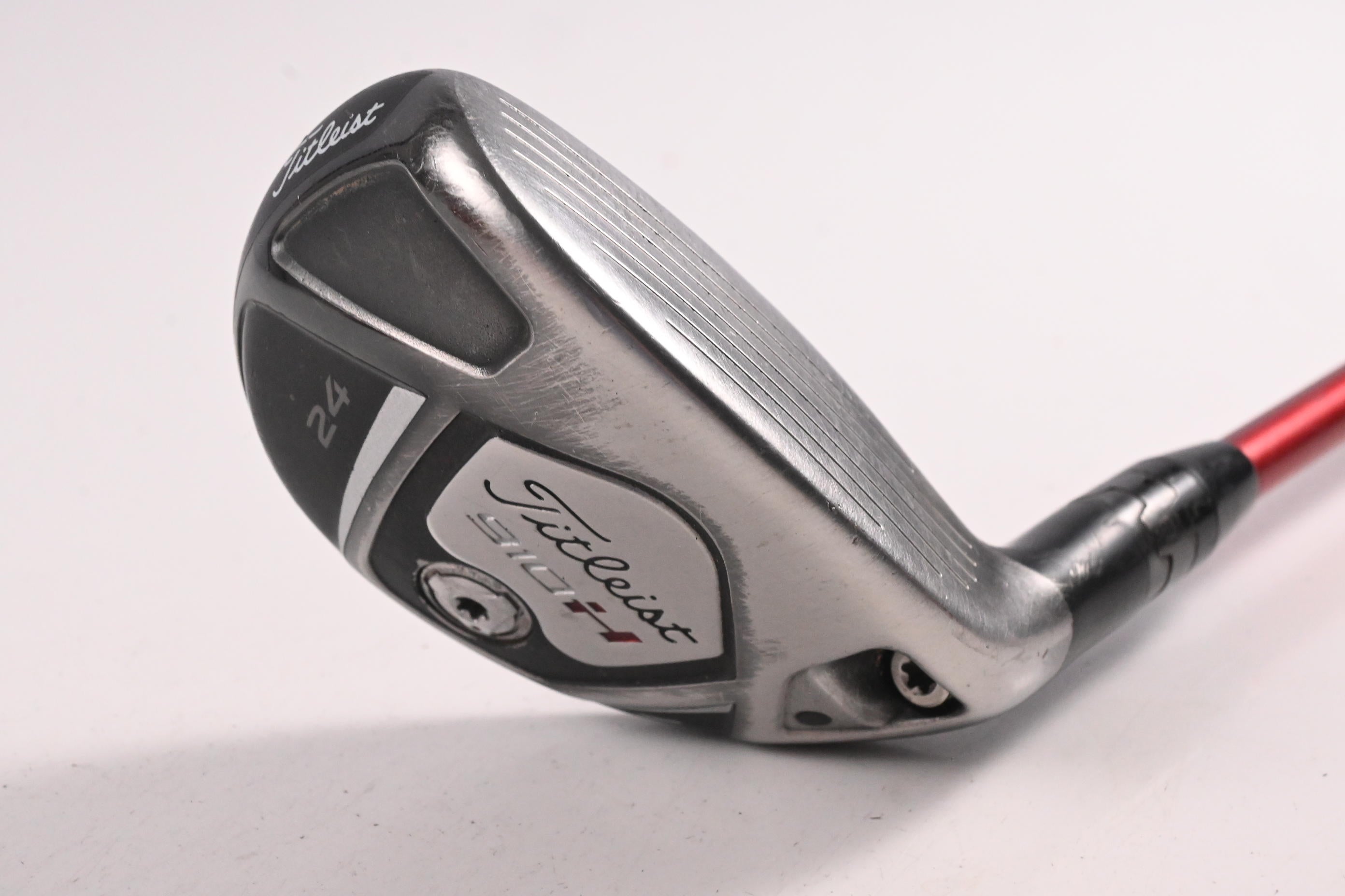 Titleist 910H #4 Hybrid / 24 Degree / Regular Flex Mitsubishi Bassara Red 60