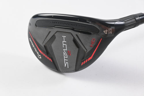 Taylormade Stealth 2 HD #4 Hybrid / 23 Degree / Regular Flex Speeder NX 50 Shaft