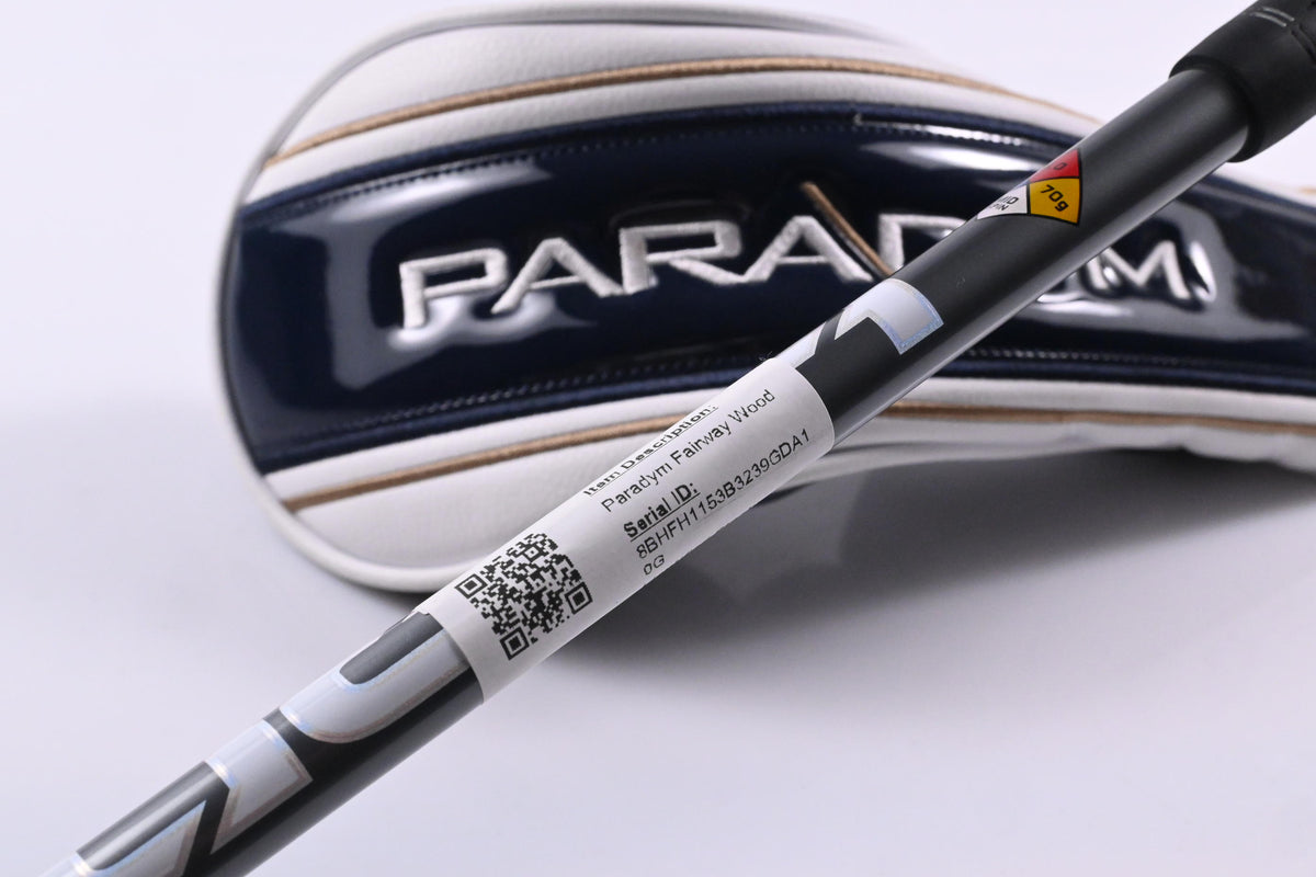 Callaway Paradym #3 Wood / 15 Degree / Stiff Flex Hzrdus Gen4 Silver 70 Shaft