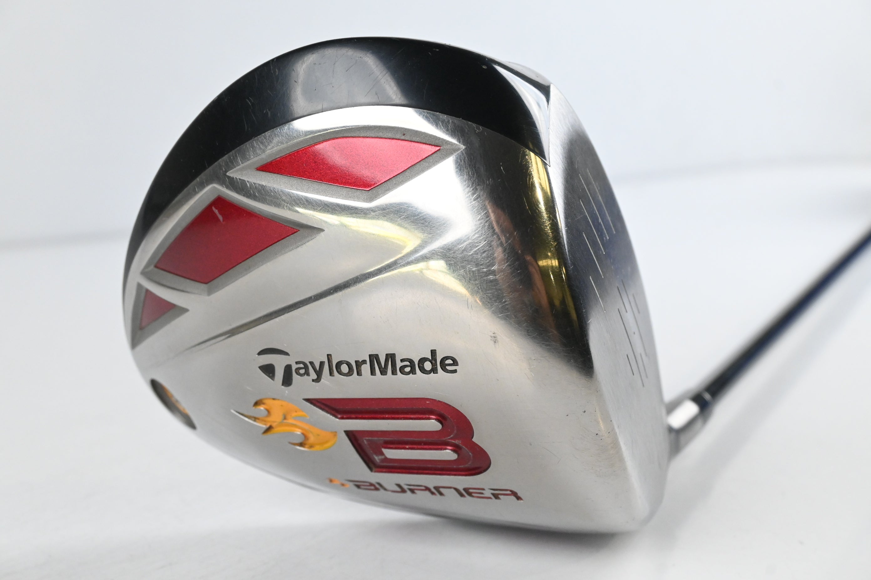 Taylormade Burner 2008 Driver / 9.5 Degree / Stiff Flex Taylormade Reax 49