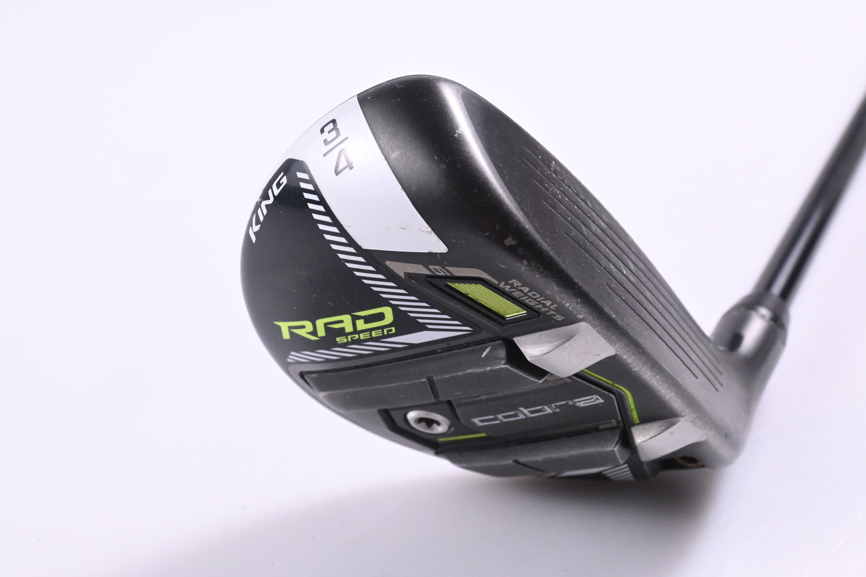 Cobra King Radspeed #3/4 Hybrid / 19-21 Degree / Regular Flex Atmos Red 6 Shaft