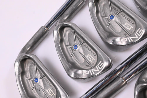 Ping ISI Irons / 3-PW+SW / Blue Dot / Stiff Flex Ping JZ Shafts