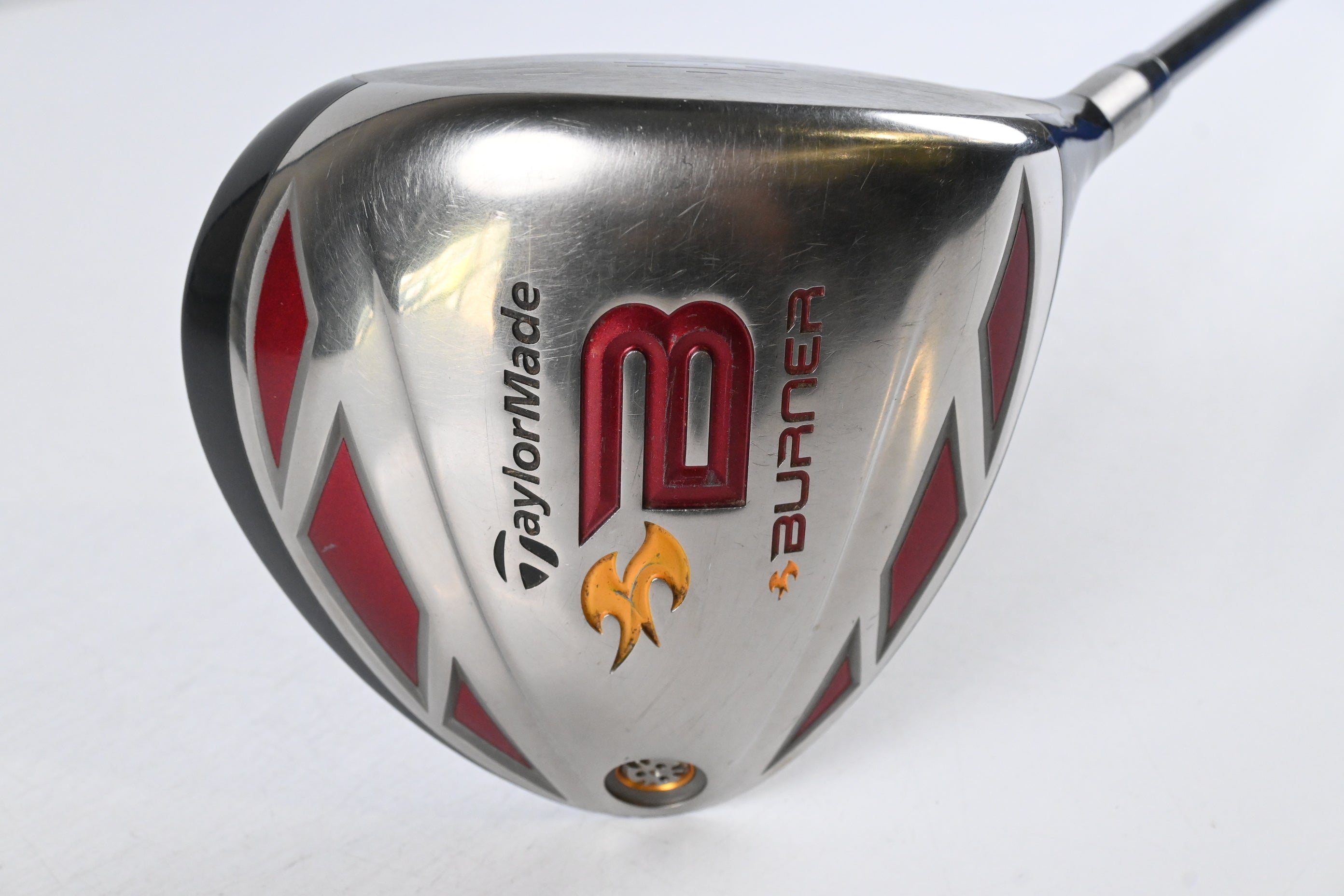 Taylormade Burner 2008 Driver / 9.5 Degree / Stiff Flex Taylormade Reax 49