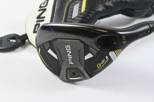 Ping G430 #4 Hybrid / 22 Degree / Regular Flex Ping Alta CB Black 70 Shaft