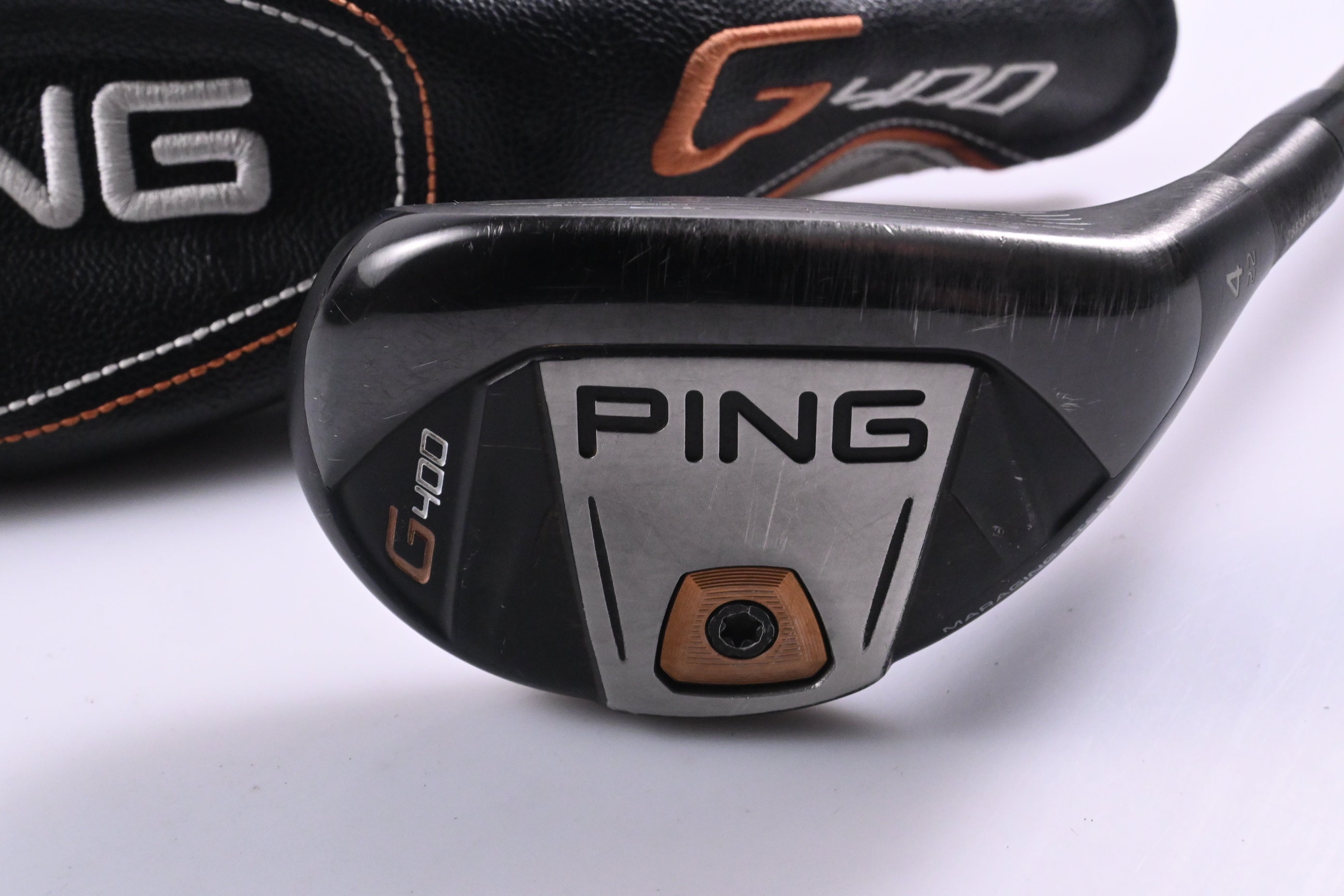 Ping G400 #4 Hybrid / 22 Degree / Stiff Flex Ping Alta CB 70 Shaft