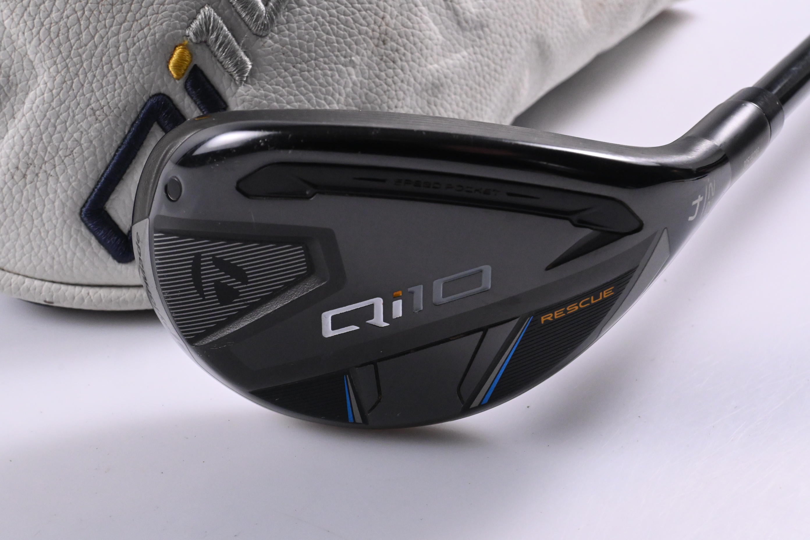 Taylormade Qi10 #4 Hybrid / 22 Degree / Senior Flex Ventus TR Blue 5 Shaft