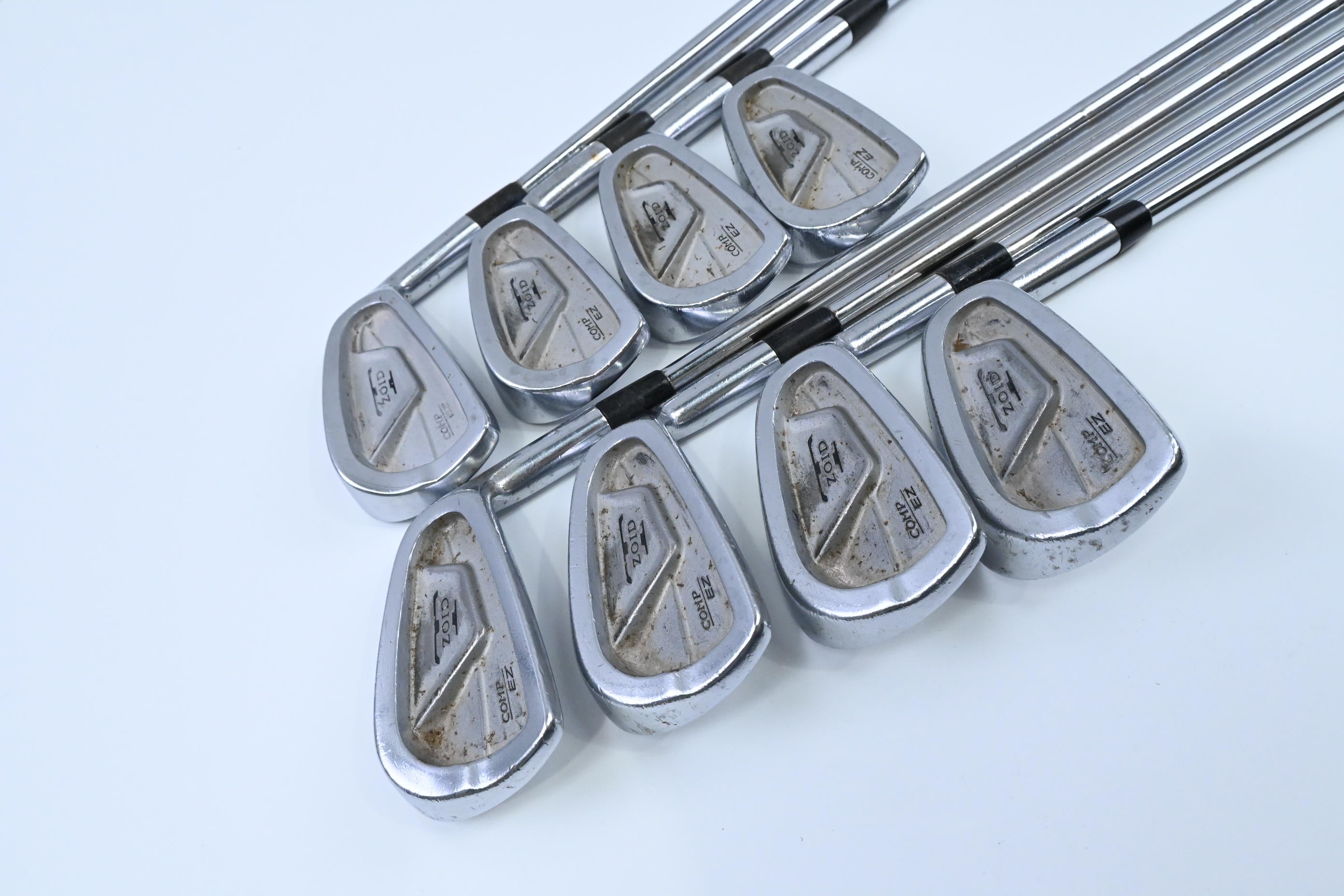 Mizuno T-Zoid Comp EZ Irons / 3-PW / Regular Flex Gold Plus R400 Shafts