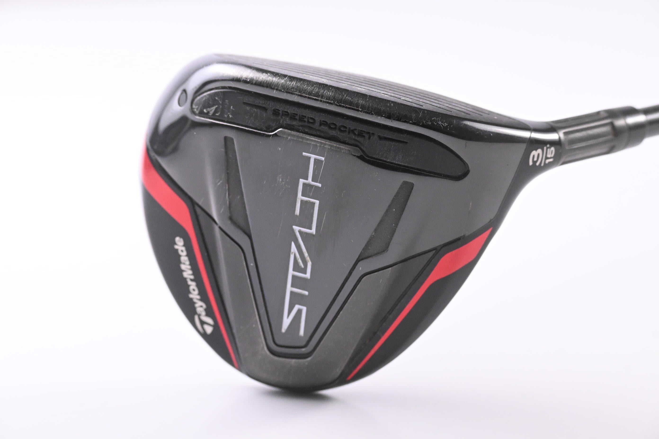 Taylormade Stealth #3 Wood / 15 Degree / Stiff Flex Fujikura Ventus Red 6 Shaft