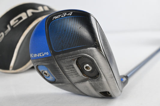 Cobra King F6 #3-4 Wood / 13-16 Degree / Stiff Flex Matrix MFS Red Tie Q4 65