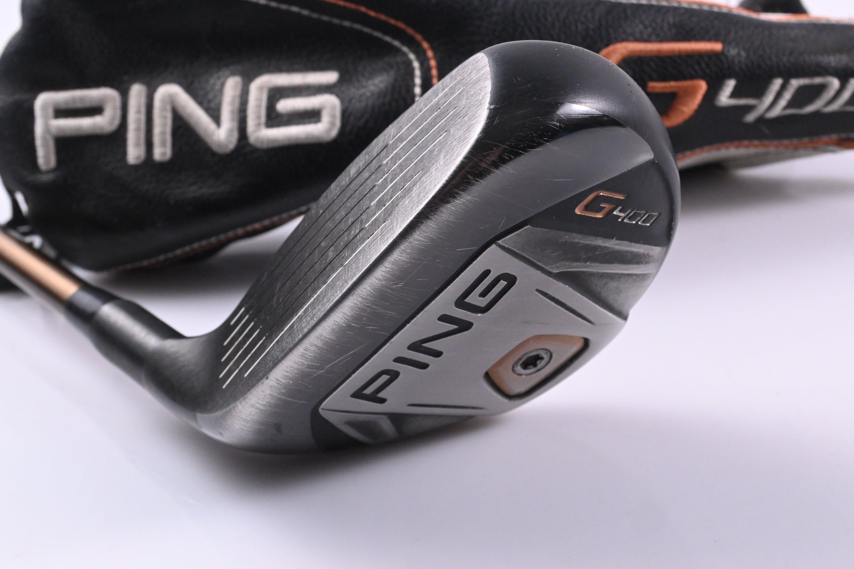Left Hand Ping G400 #4 Hybrid / 22 Degree / Regular Flex Ping Alta CB 70 Shaft