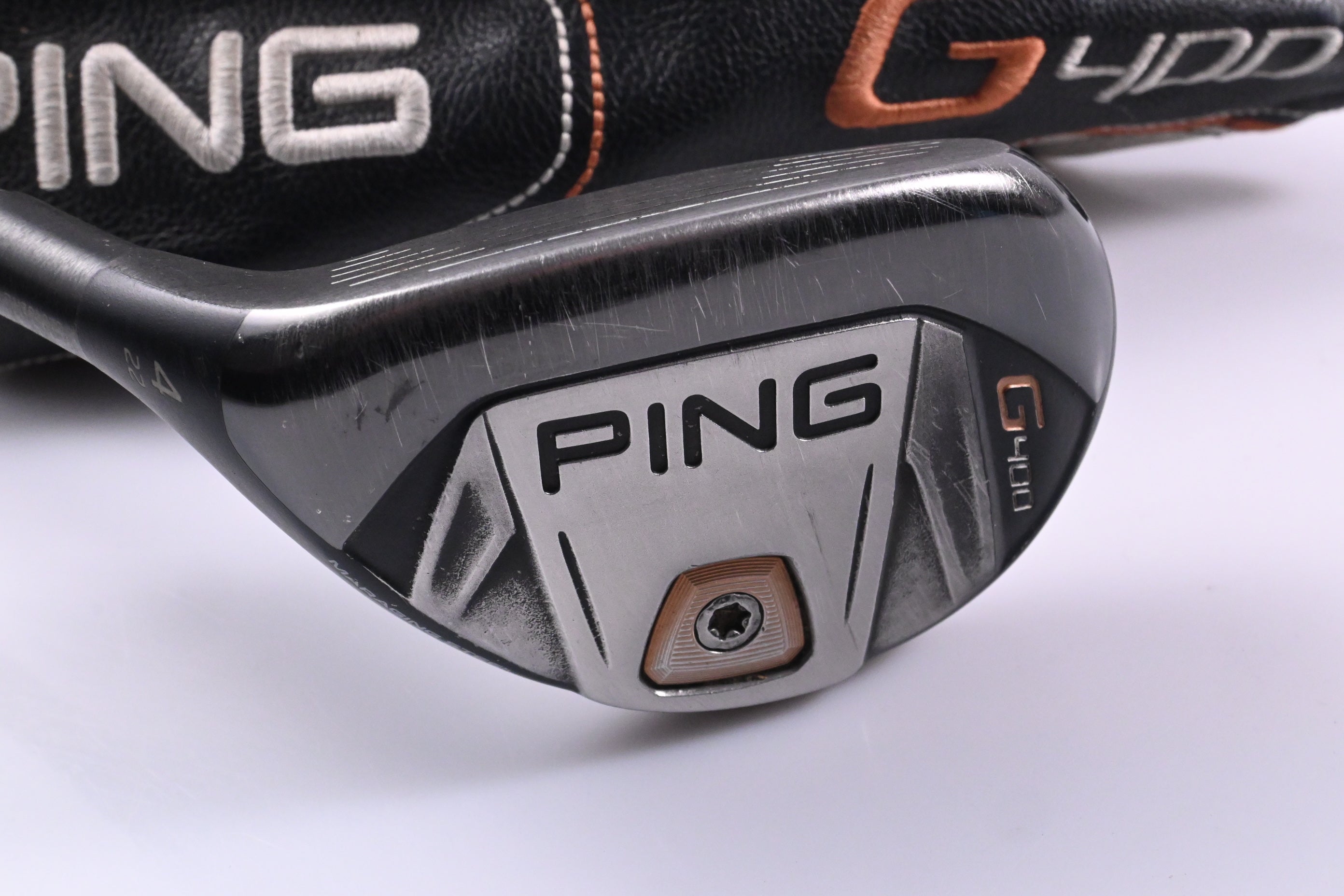 Left Hand Ping G400 #4 Hybrid / 22 Degree / Regular Flex Ping Alta CB 70 Shaft