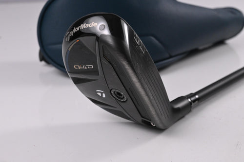 Taylormade Qi4D #3 Hybrid / 19 Degree / Stiff Flex Reax KBS 75 Shaft