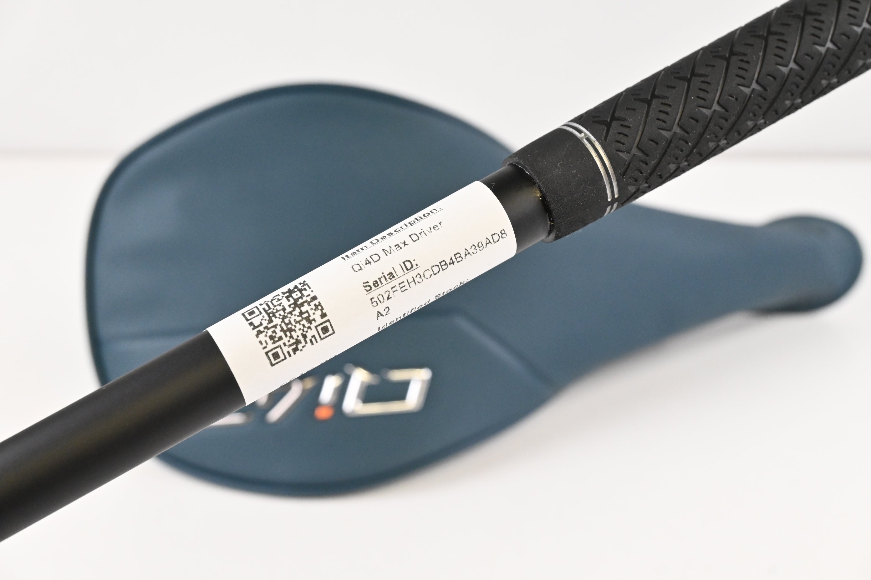 Taylormade Qi4D Max Driver / 10.5 Degree / Stiff Flex Reax Blue 50 Shaft