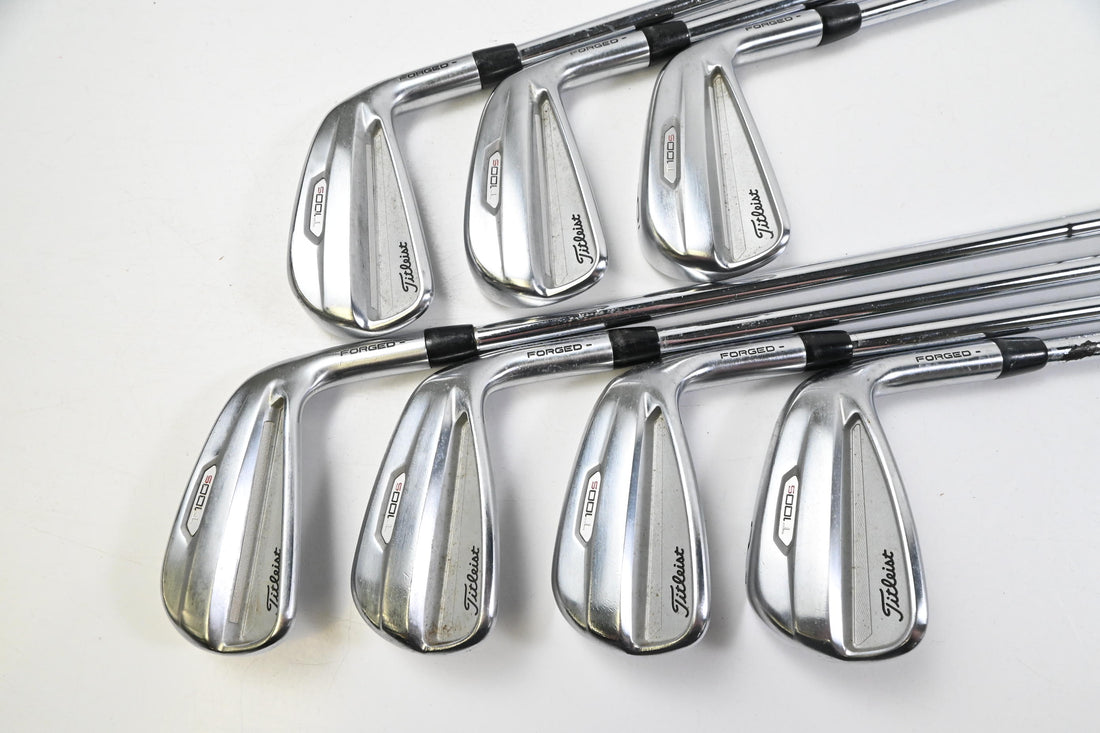 Titleist T100.S 2021 Irons / 4-PW / Stiff Flex AMT Black S300 Shafts