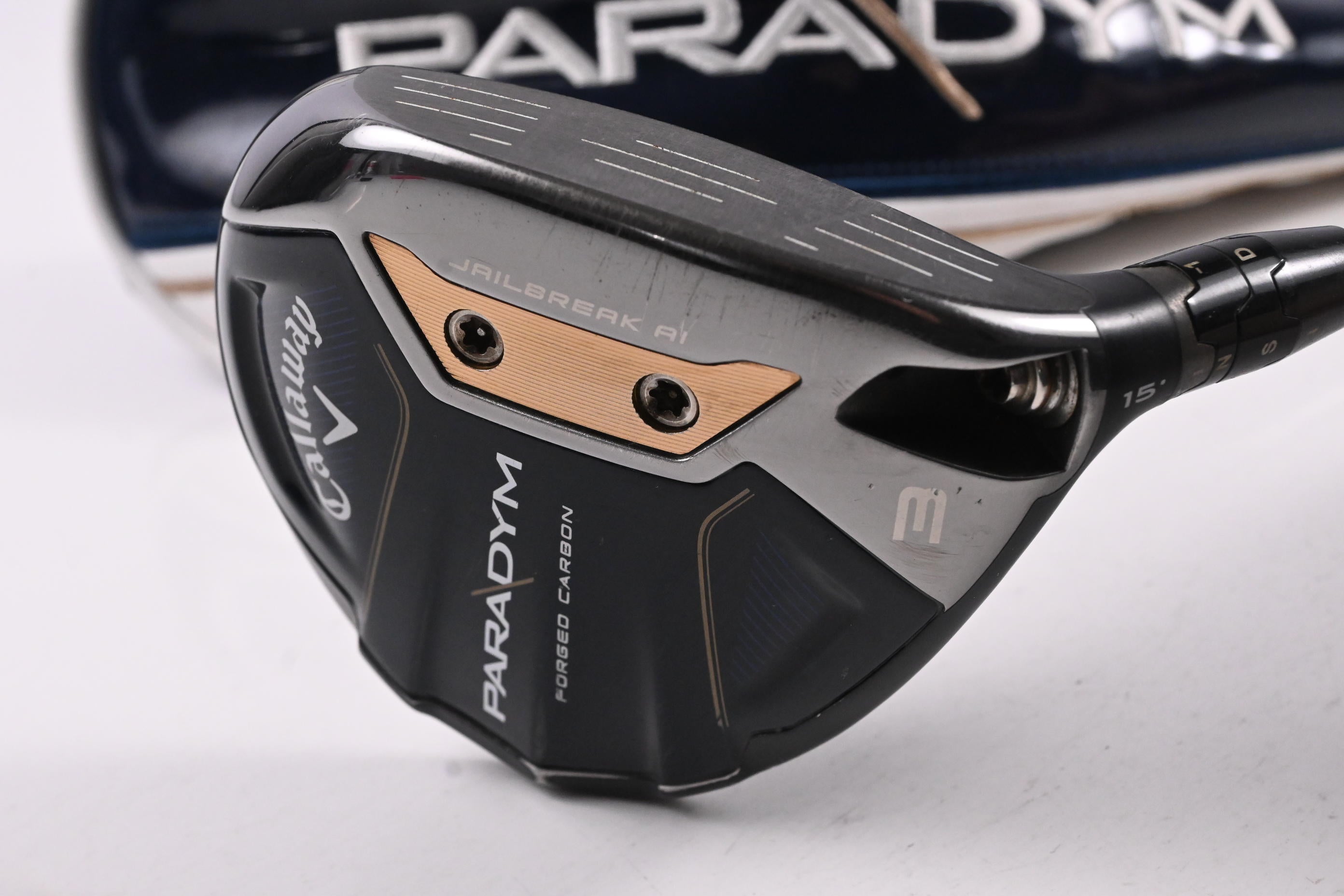 Callaway Paradym #3 Wood / 15 Degree / Regular Flex Tensei AV Blue 65 Shaft