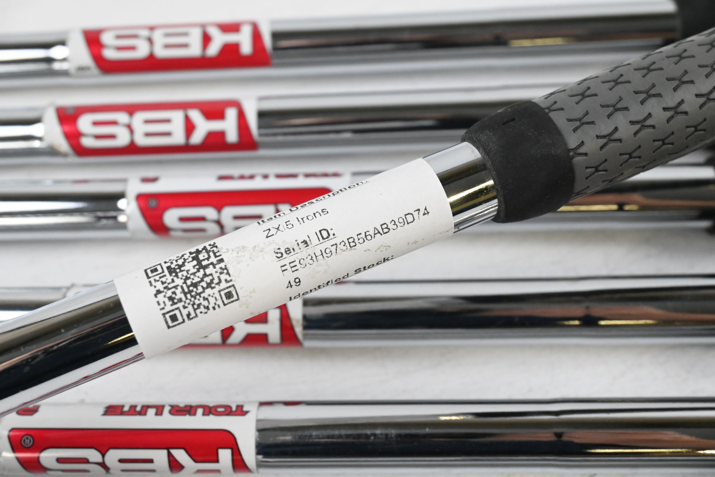 Srixon ZXi5 Irons / 5-PW+GW / Regular Flex KBS Tour Lite Shafts