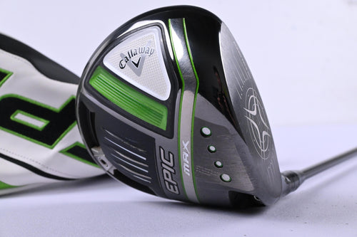 Callaway Epic Max Driver / 10.5 Degree / Stiff Flex Evenflow Riptide 50 Shaft