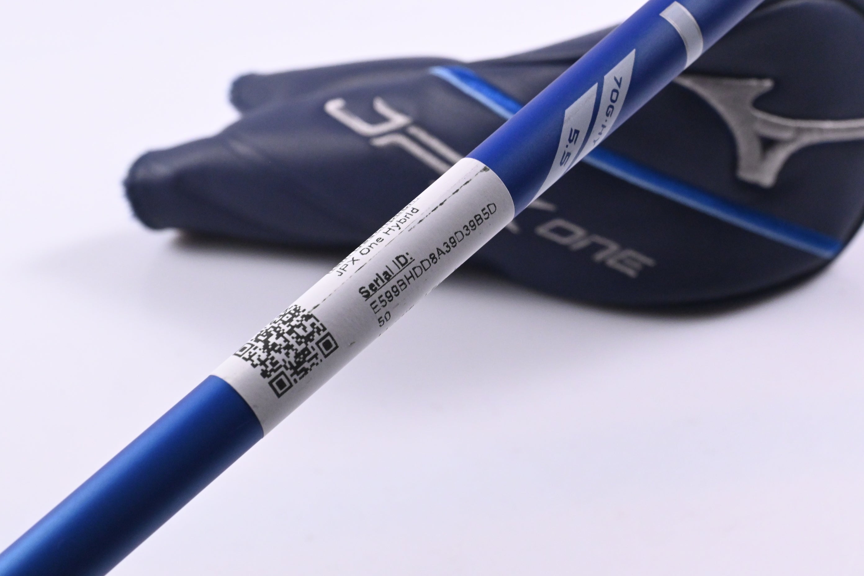 Mizuno JPX One #4 Hybrid / 22 Degree / Regular Flex Denali Frost Blue 70 Shaft