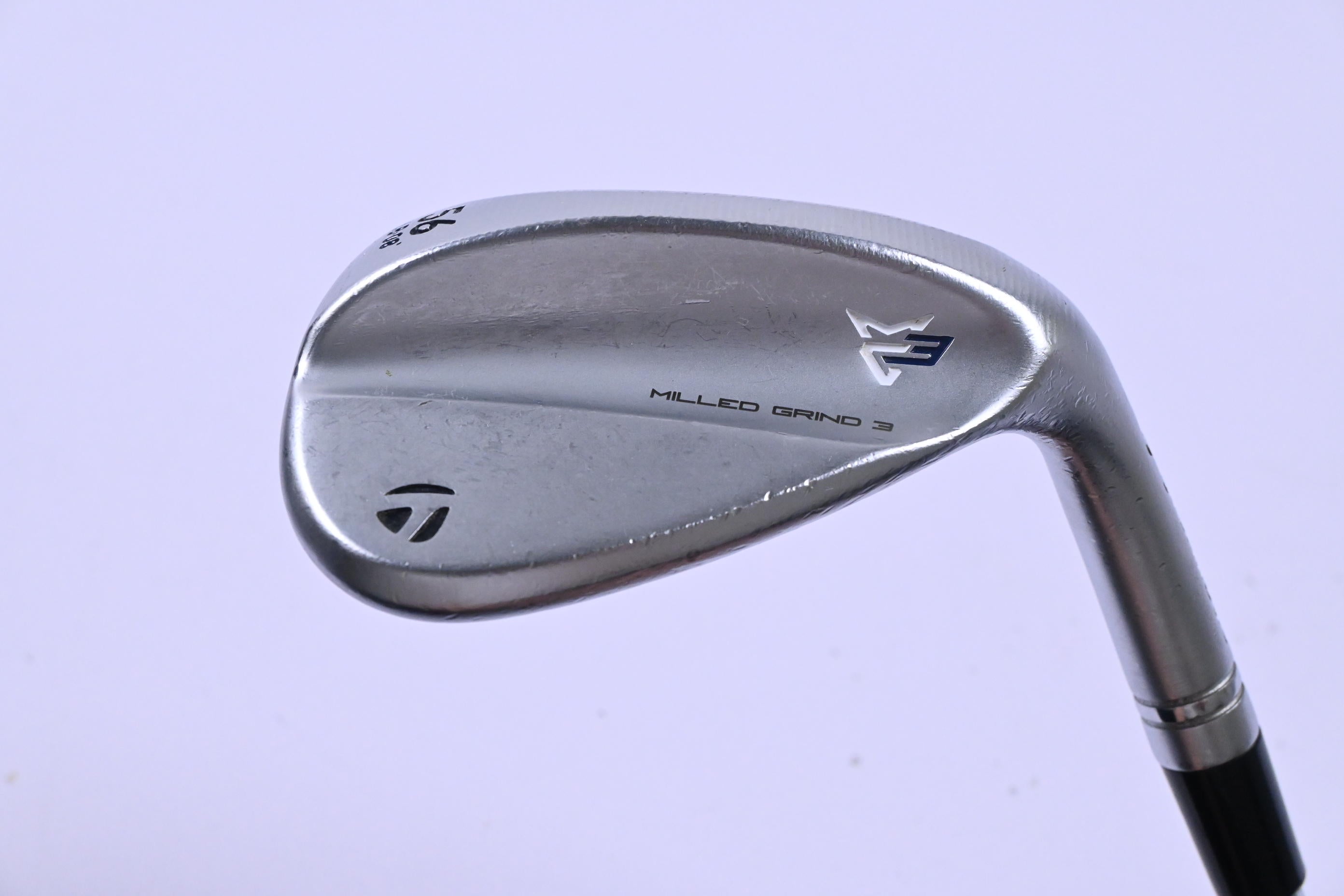 Taylormade Milled Grind 3 Chrome Sand Wedge / 56 Degree / Stiff Flex Shaft
