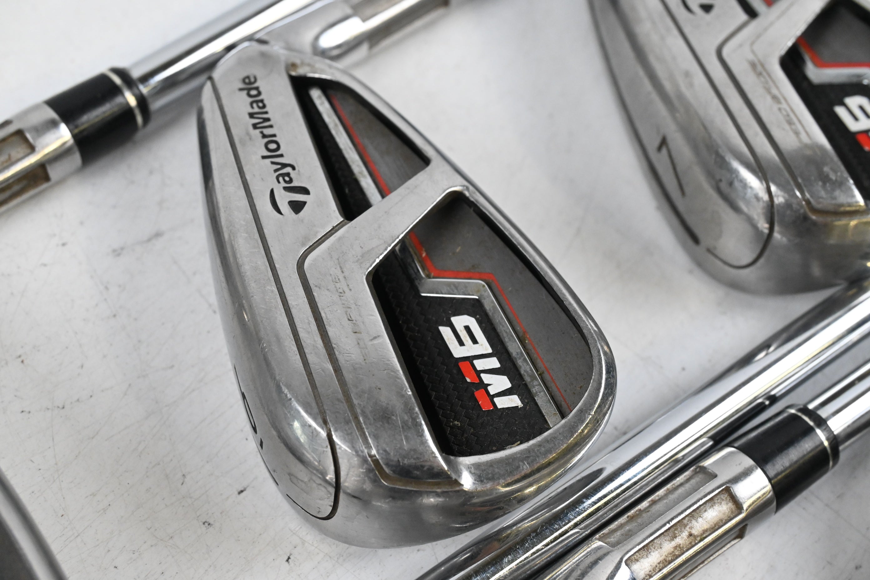 Taylormade M6 Irons / 5-PW / Stiff Flex KBS Max 85 Shafts