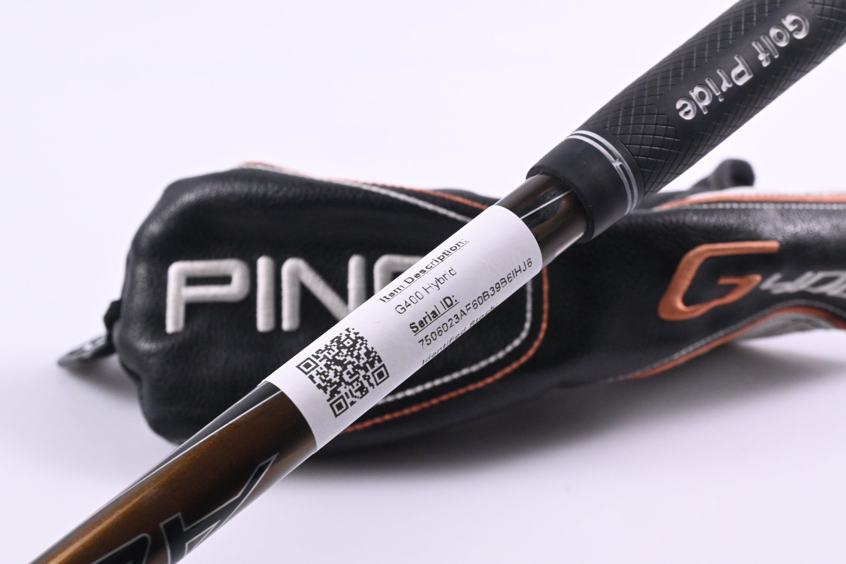 Ping G400 #4 Hybrid / 22 Degree / Stiff Flex Ping Alta CB 70 Shaft