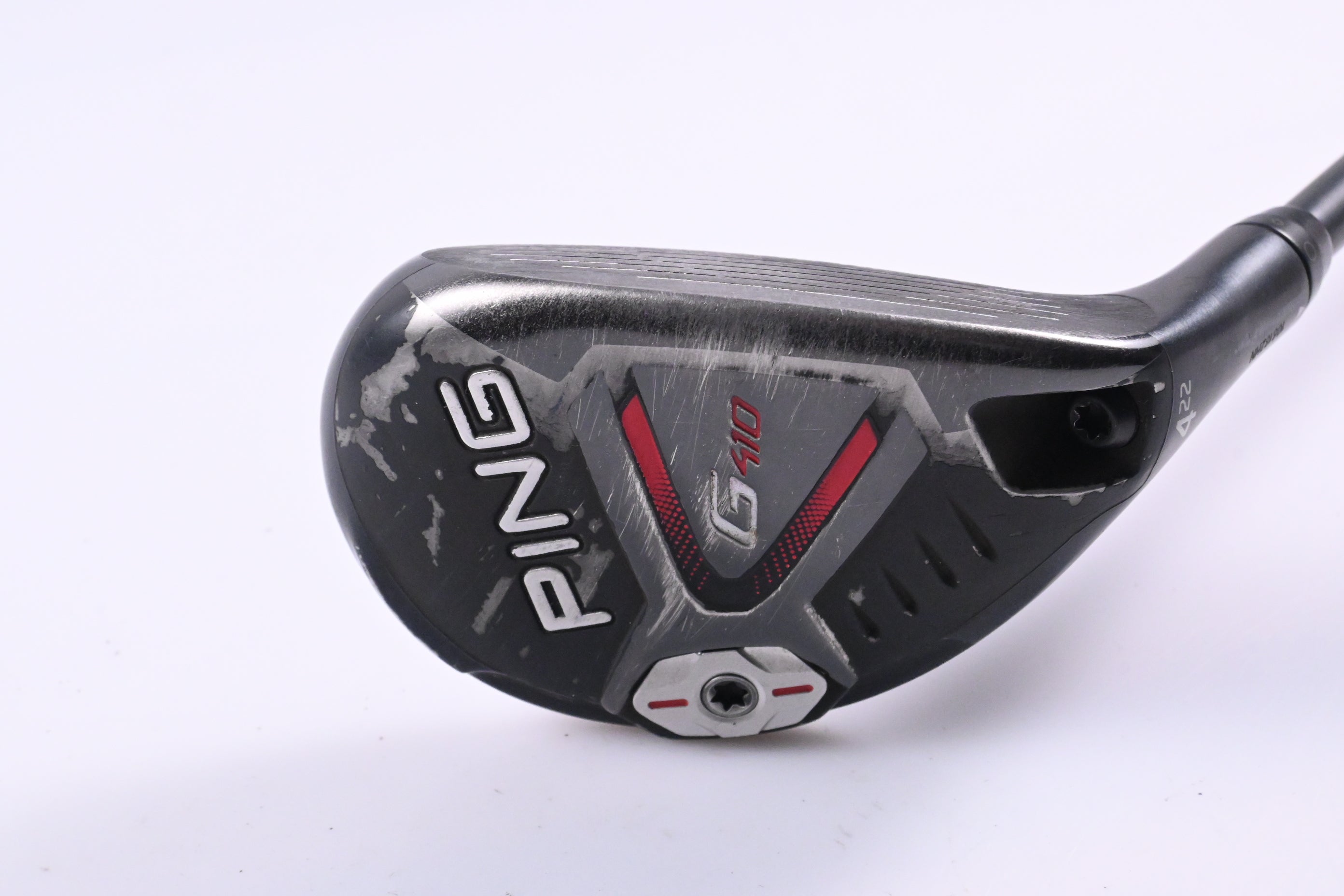 Ping G410 #4 Hybrid / 22 Degree / Regular Flex Ping Alta CB Red 70 Shaft