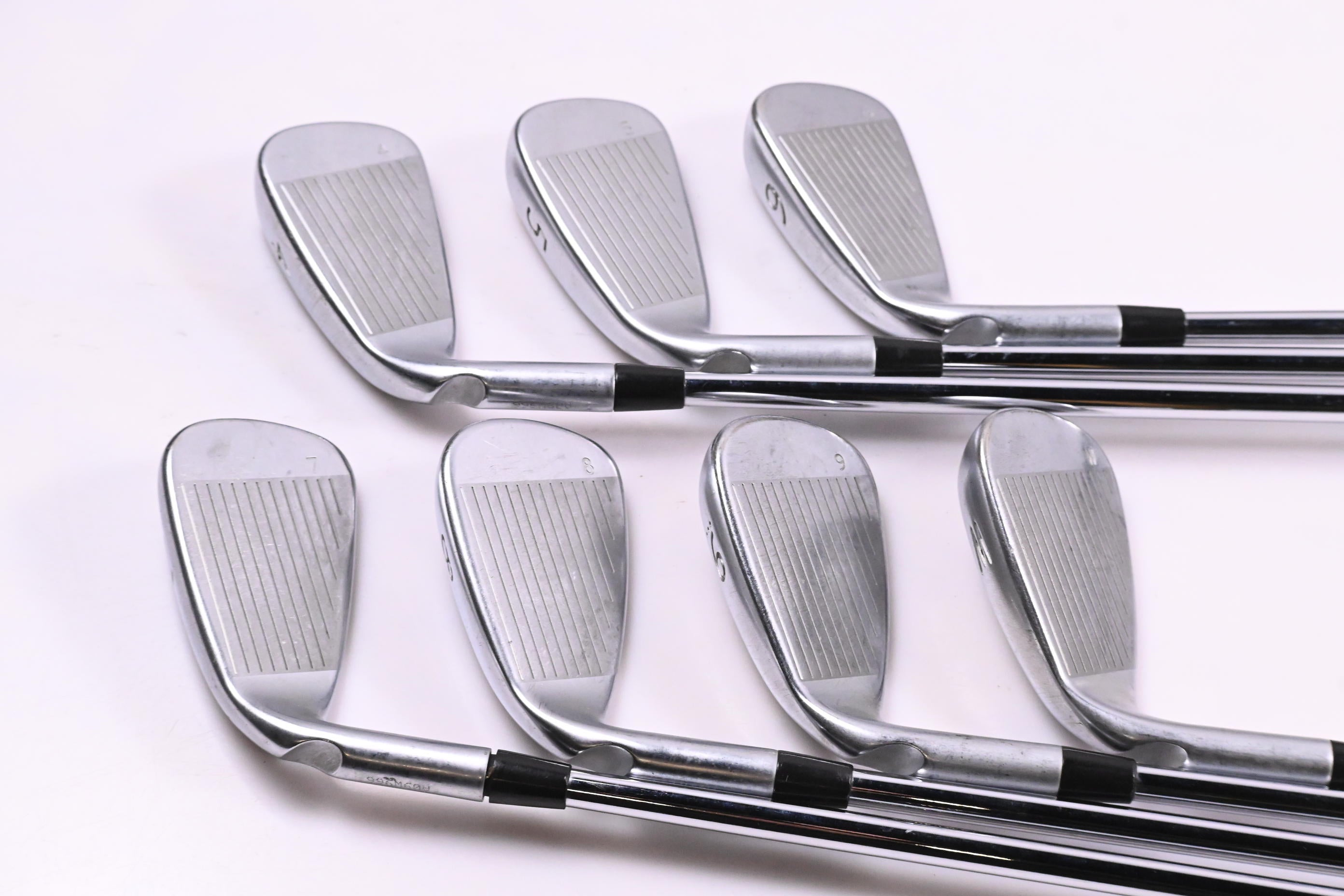 Ping G400 Irons / 4-PW / Blue Dot / Regular Flex Ping AWT 2.0 Shafts