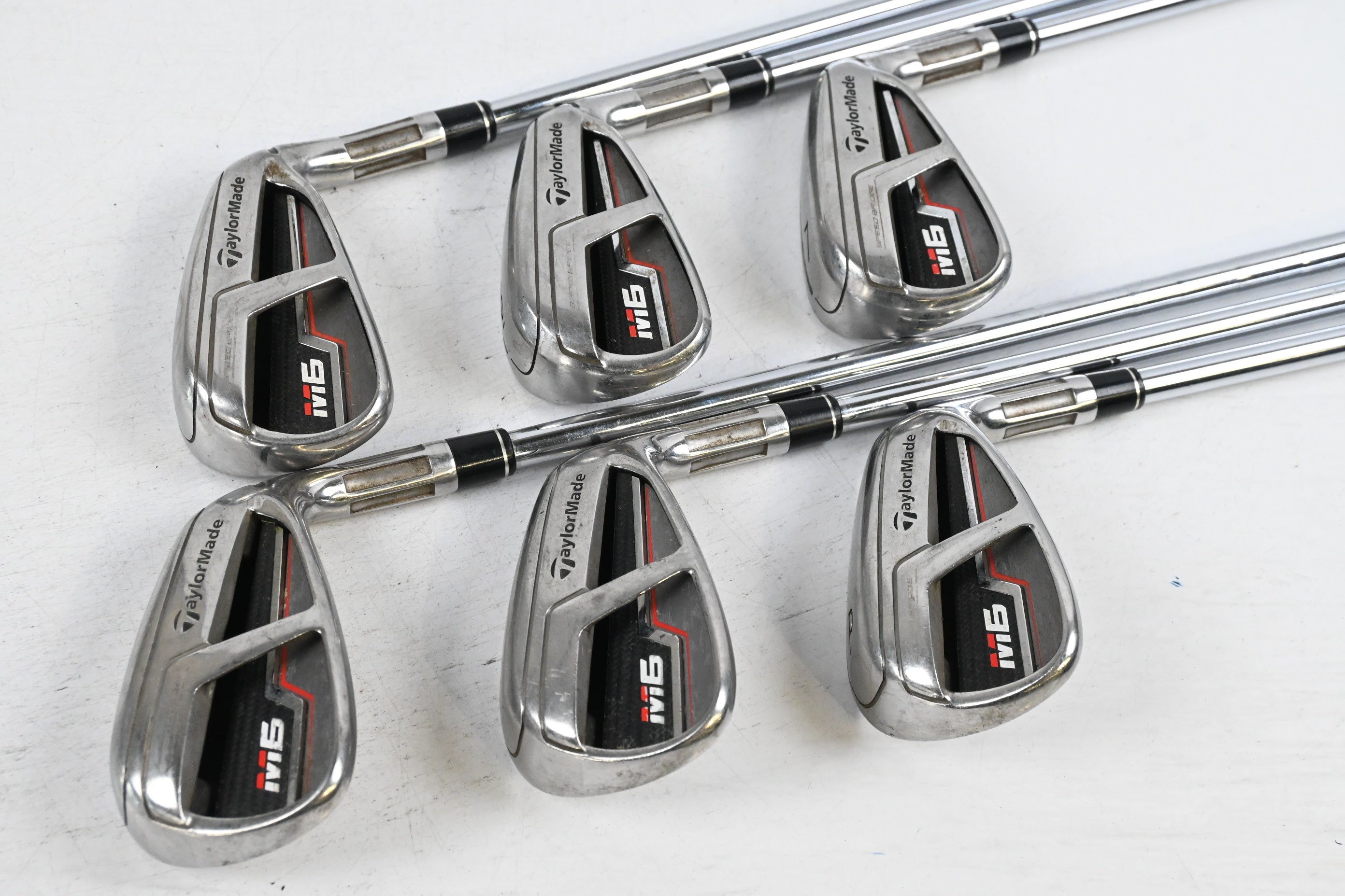 Taylormade M6 Irons / 5-PW / Stiff Flex KBS Max 85 Shafts