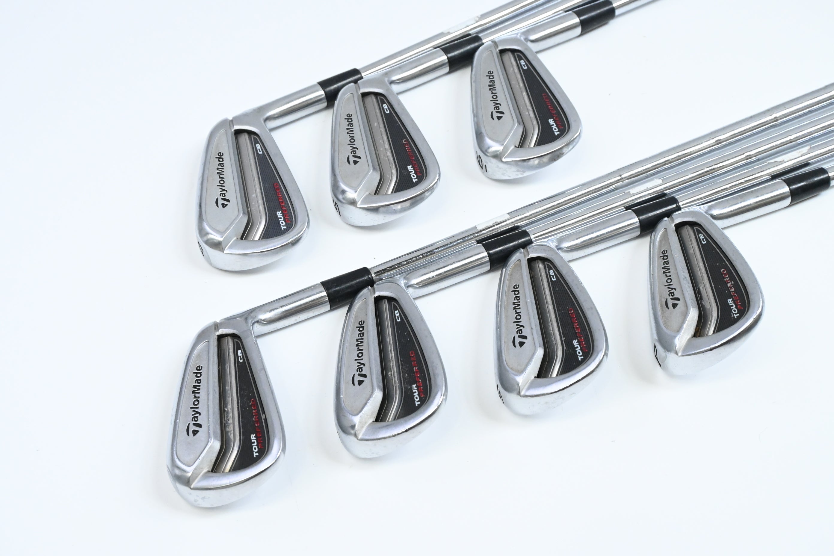 Taylormade Tour Preferred CB 2014 Irons / 4-PW / Regular Flex KBS Tour Shafts