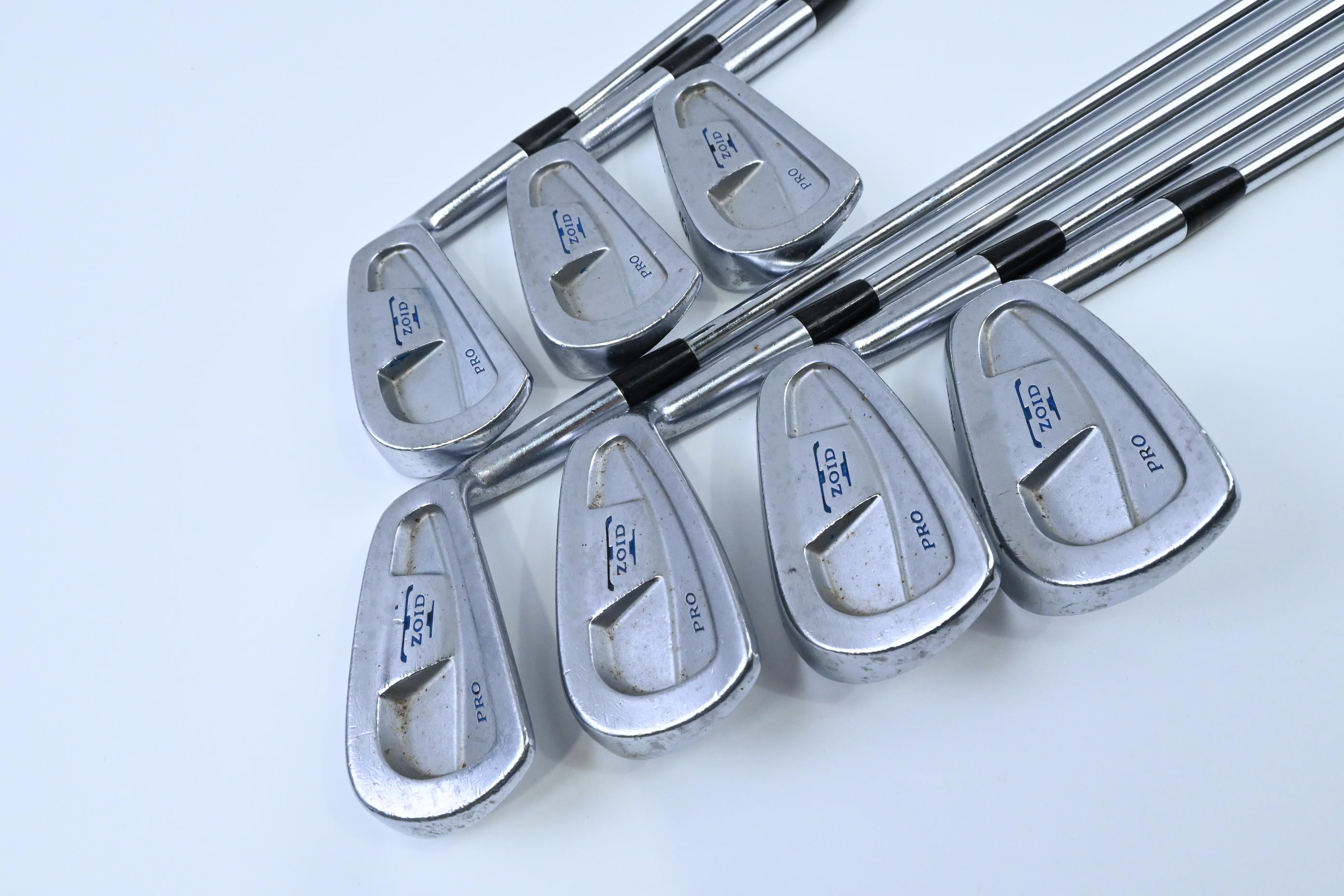 Mizuno T-Zoid Pro Irons / 4-PW / Regular Flex Rifle FCM Shafts