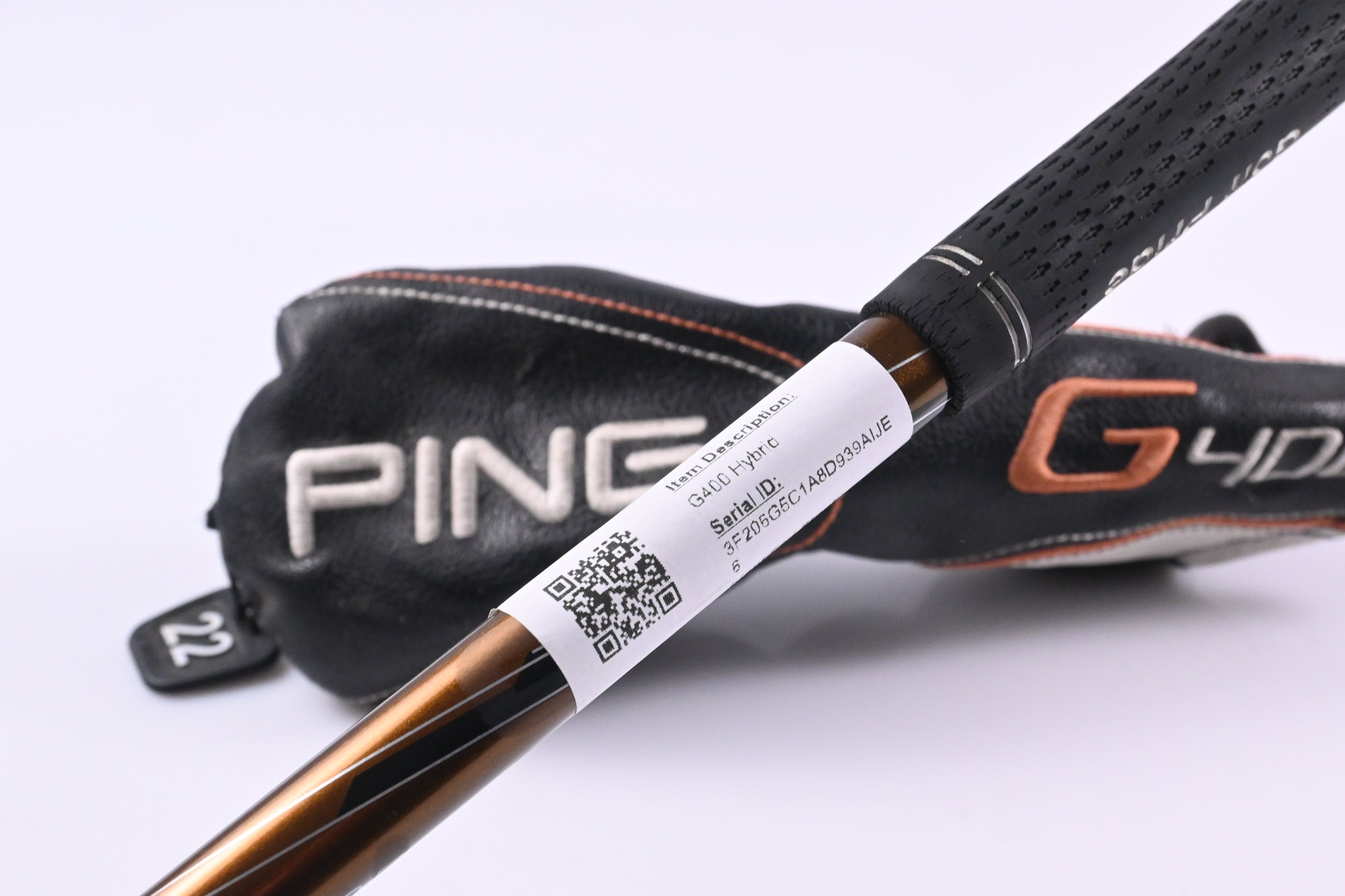 Left Hand Ping G400 #4 Hybrid / 22 Degree / Regular Flex Ping Alta CB 70 Shaft