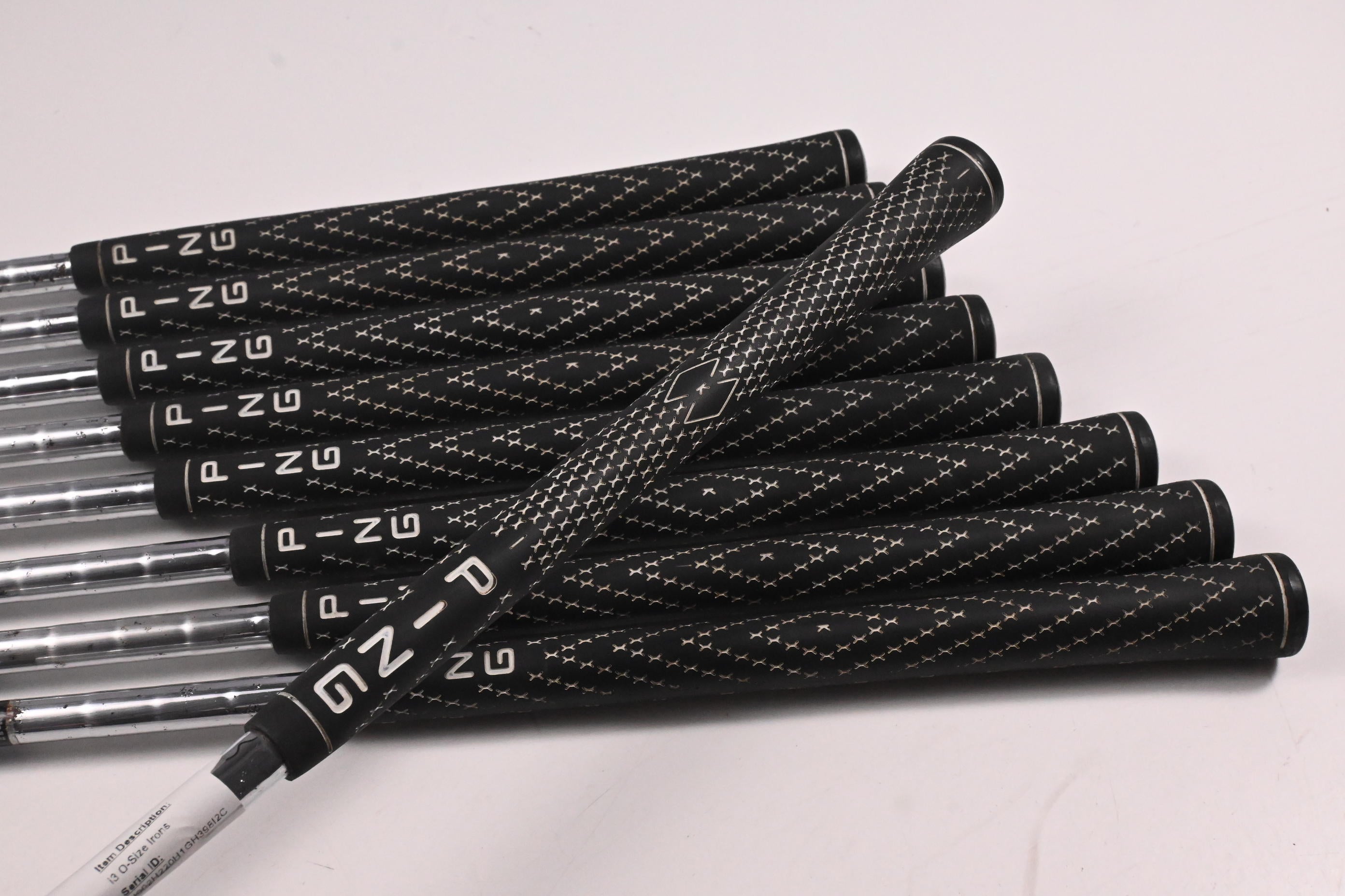 Ping i3 O-Size Irons / 3-PW+SW / Brown Dot / Regular Flex Ping Cushin JZ Shafts