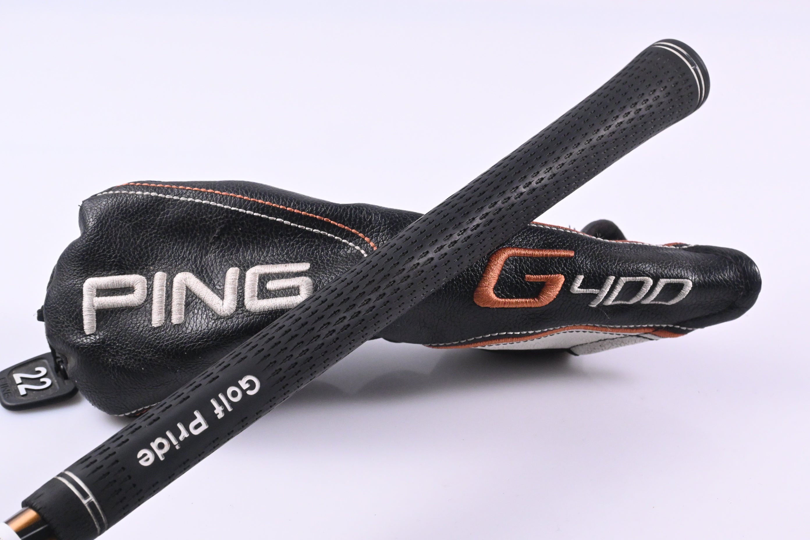 Left Hand Ping G400 #4 Hybrid / 22 Degree / Regular Flex Ping Alta CB 70 Shaft