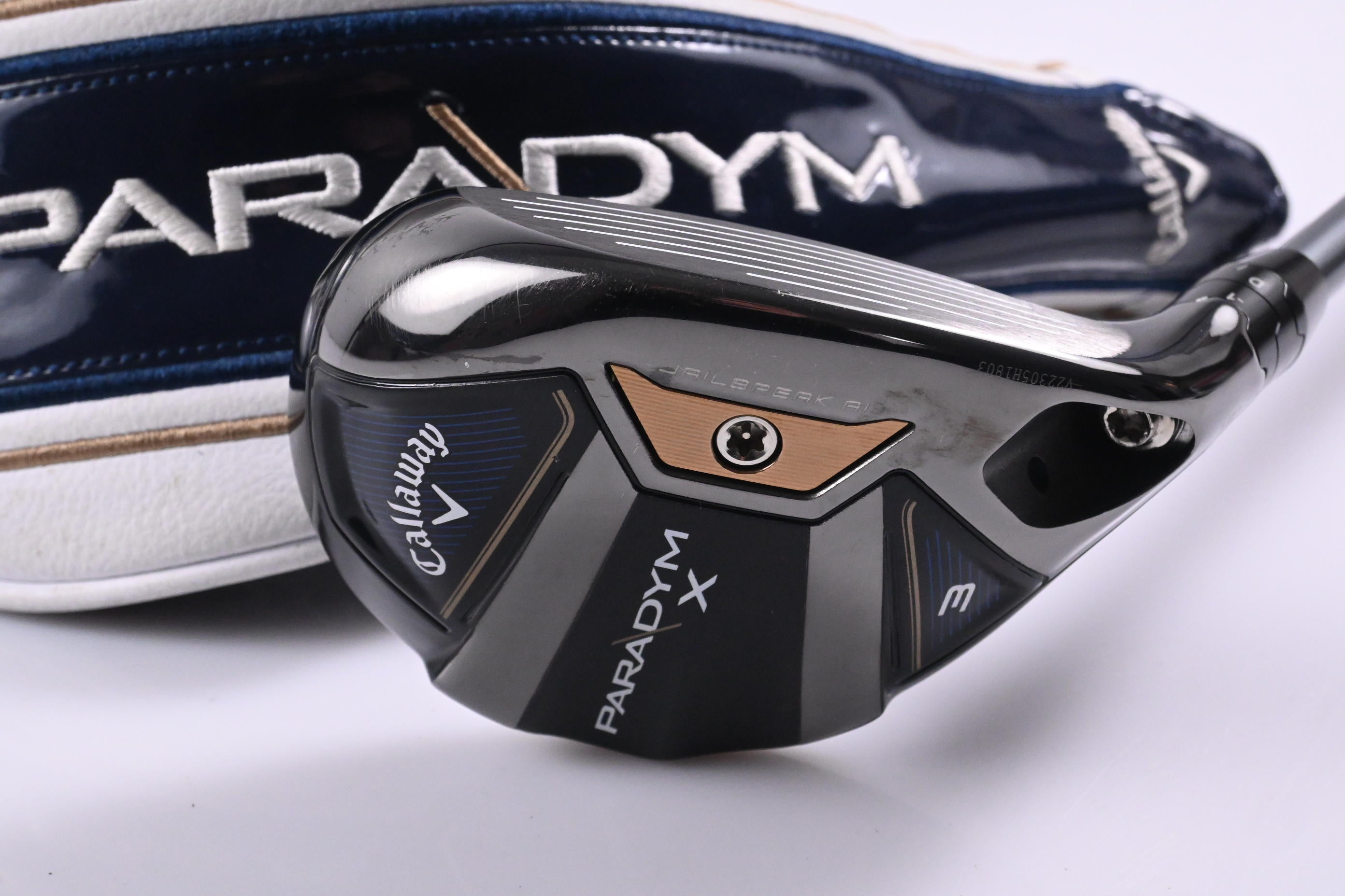 Callaway Paradym X #3 Hybrid / 18 Degree / Regular Flex HZRDUS Silver 65 Shaft