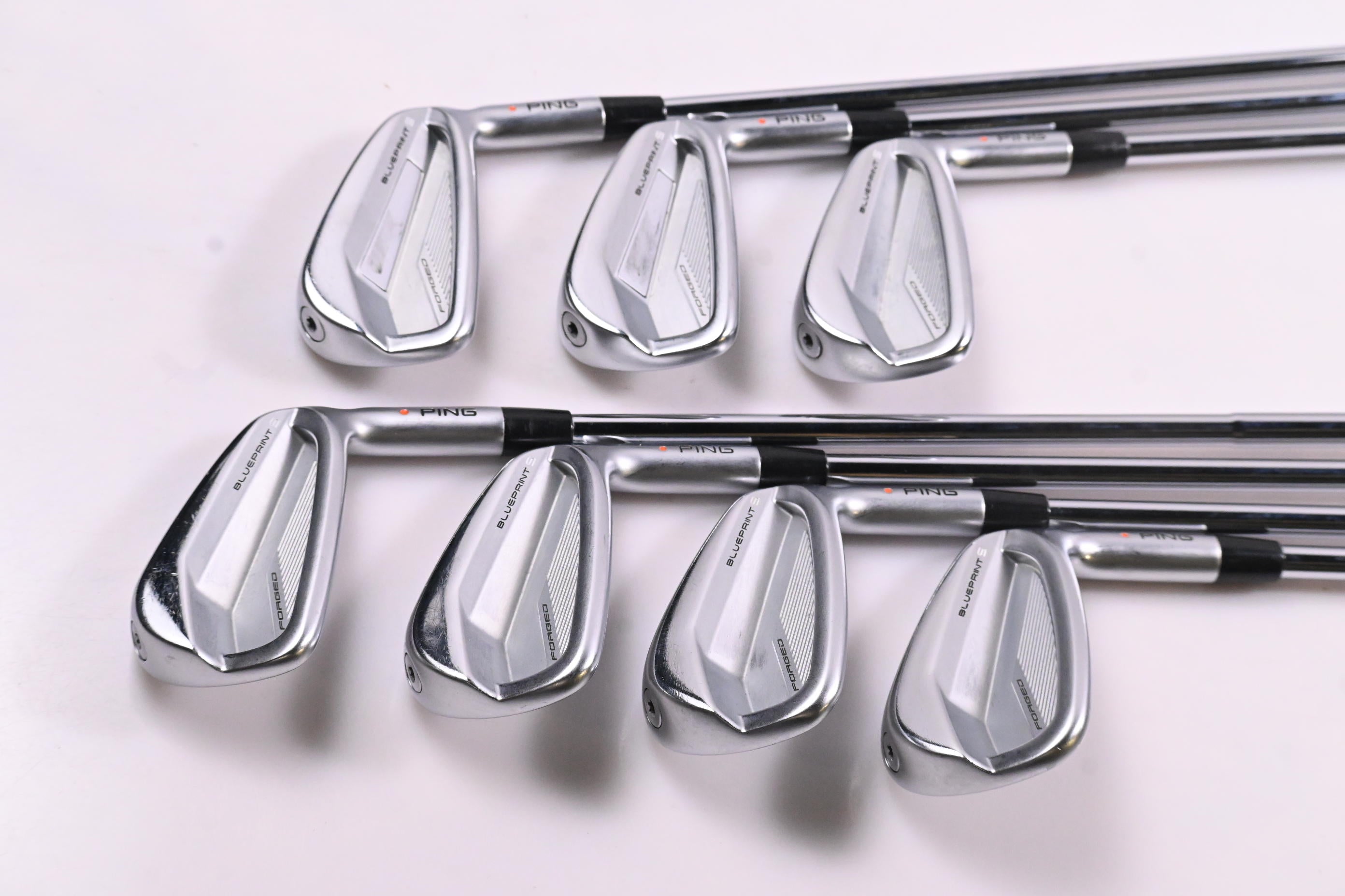 Ping Blueprint S Irons / 4-PW / Orange Dot / Regular Flex Dynamic Gold Mid 100 R300