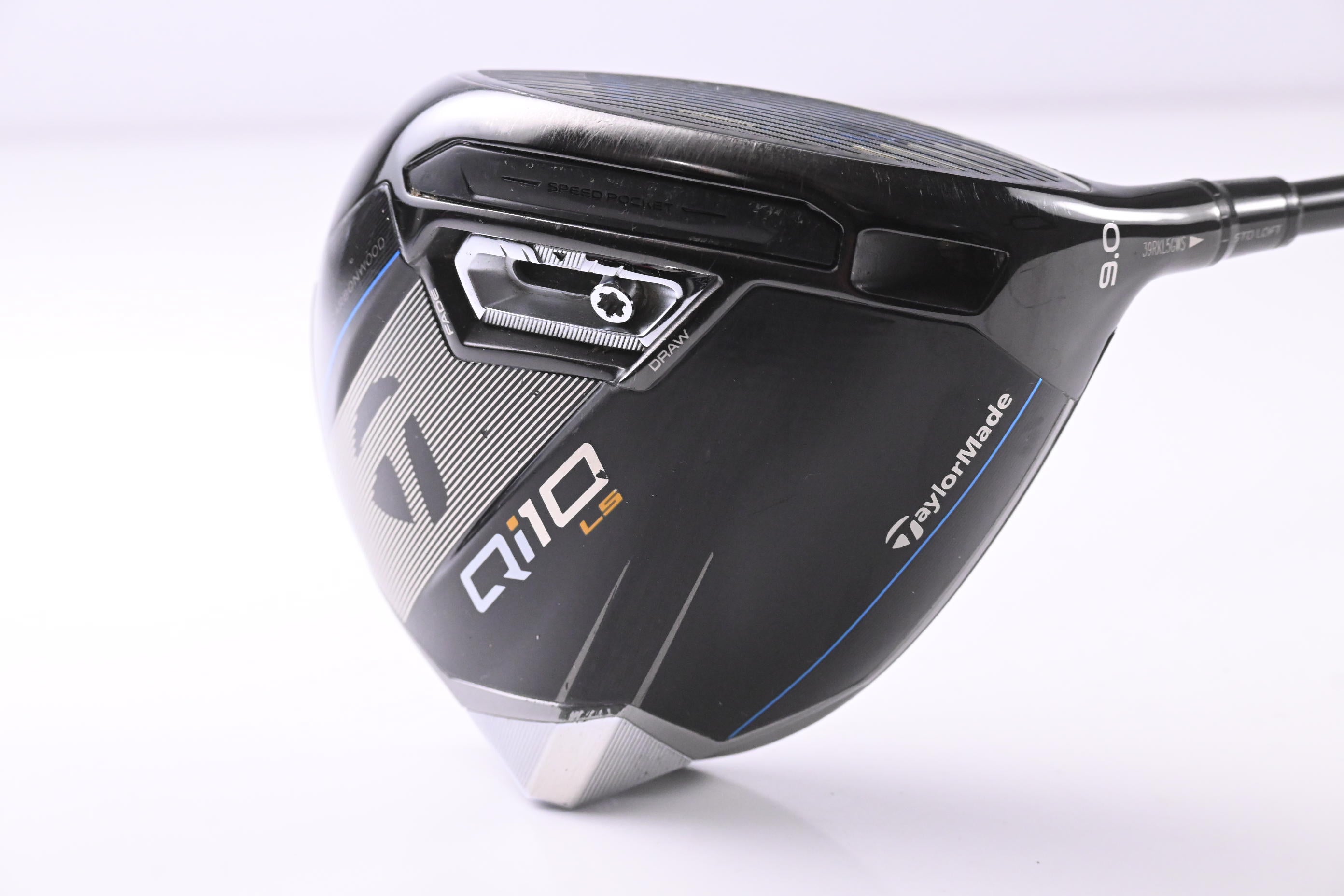 Taylormade Qi10 LS Driver / 9 Degree / Stiff Flex HZRDUS Gen4 Black 60 Shaft
