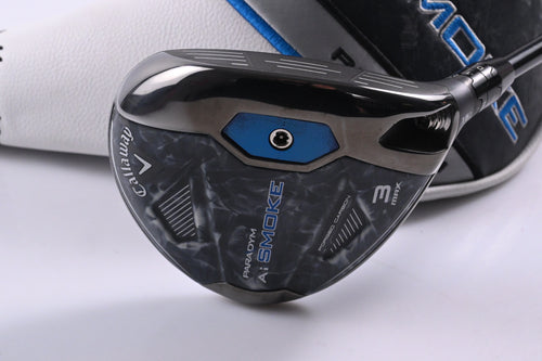 Callaway Paradym Ai Smoke Max #3 Wood / 15 Degree / X-Flex Kai'li White 70 Shaft
