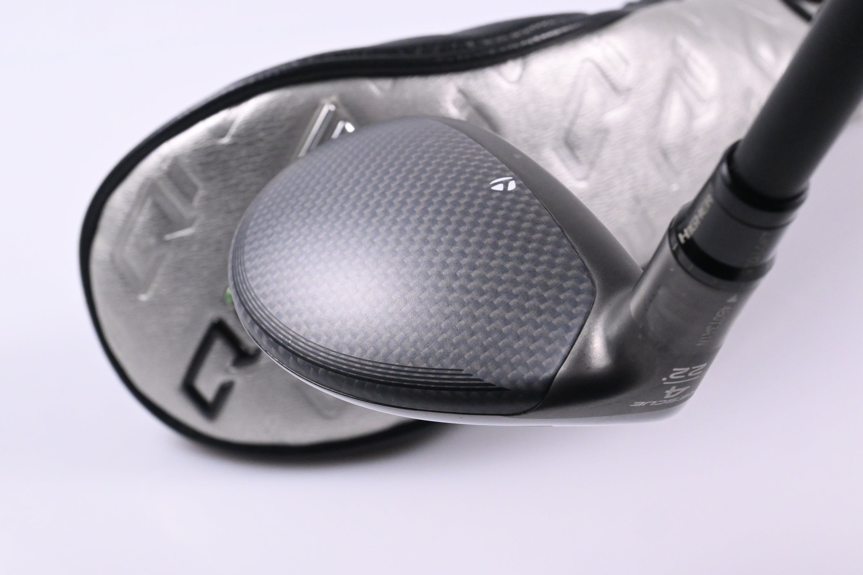 Left Hand Taylormade Qi35 #4 Hybrid / 22 Degree / Regular Flex Ventus Blue 6