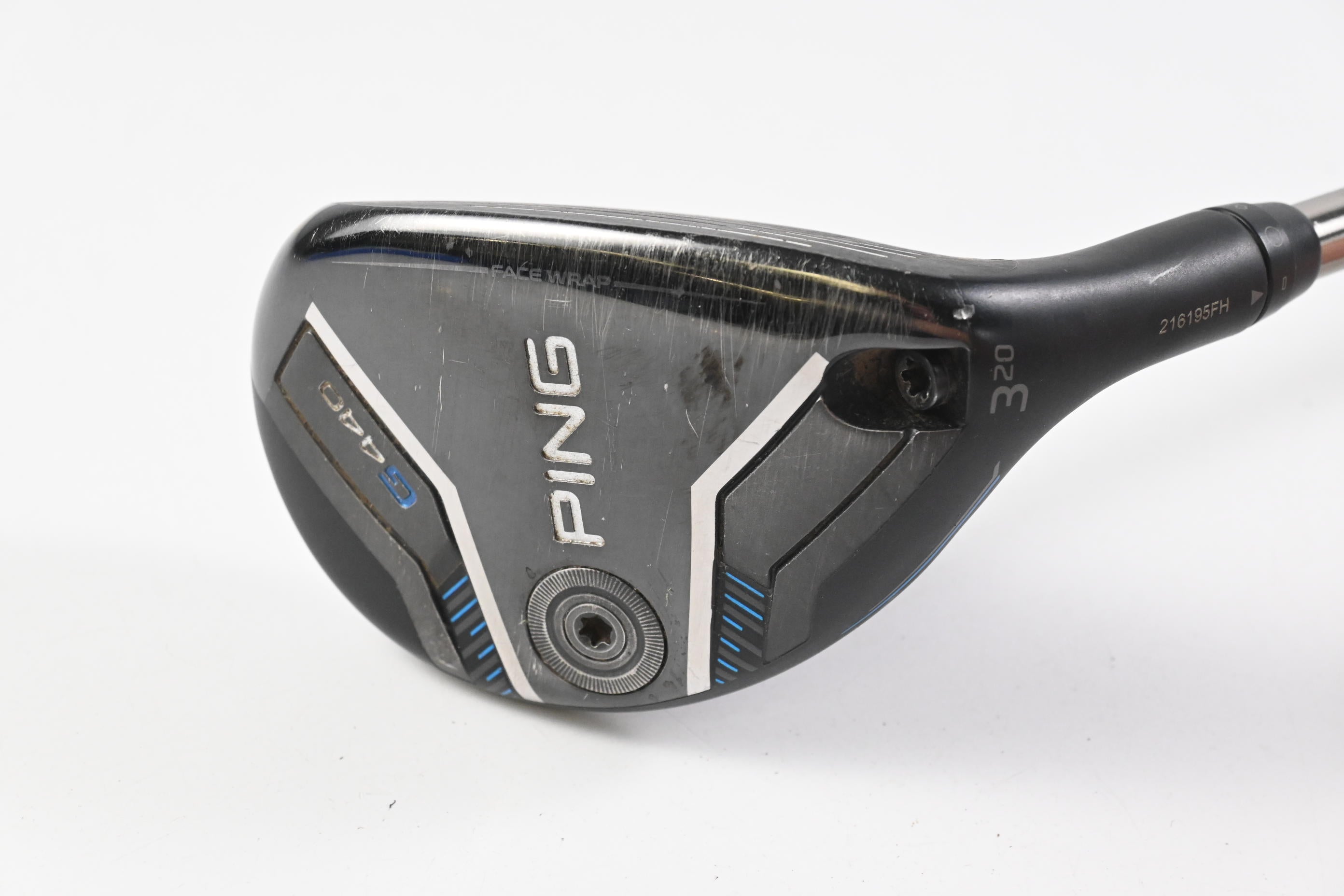 Ping G440 #3 Hybrid / 20 Degree / Stiff Flex Ping Tour 2.0 Chrome 85 Shaft