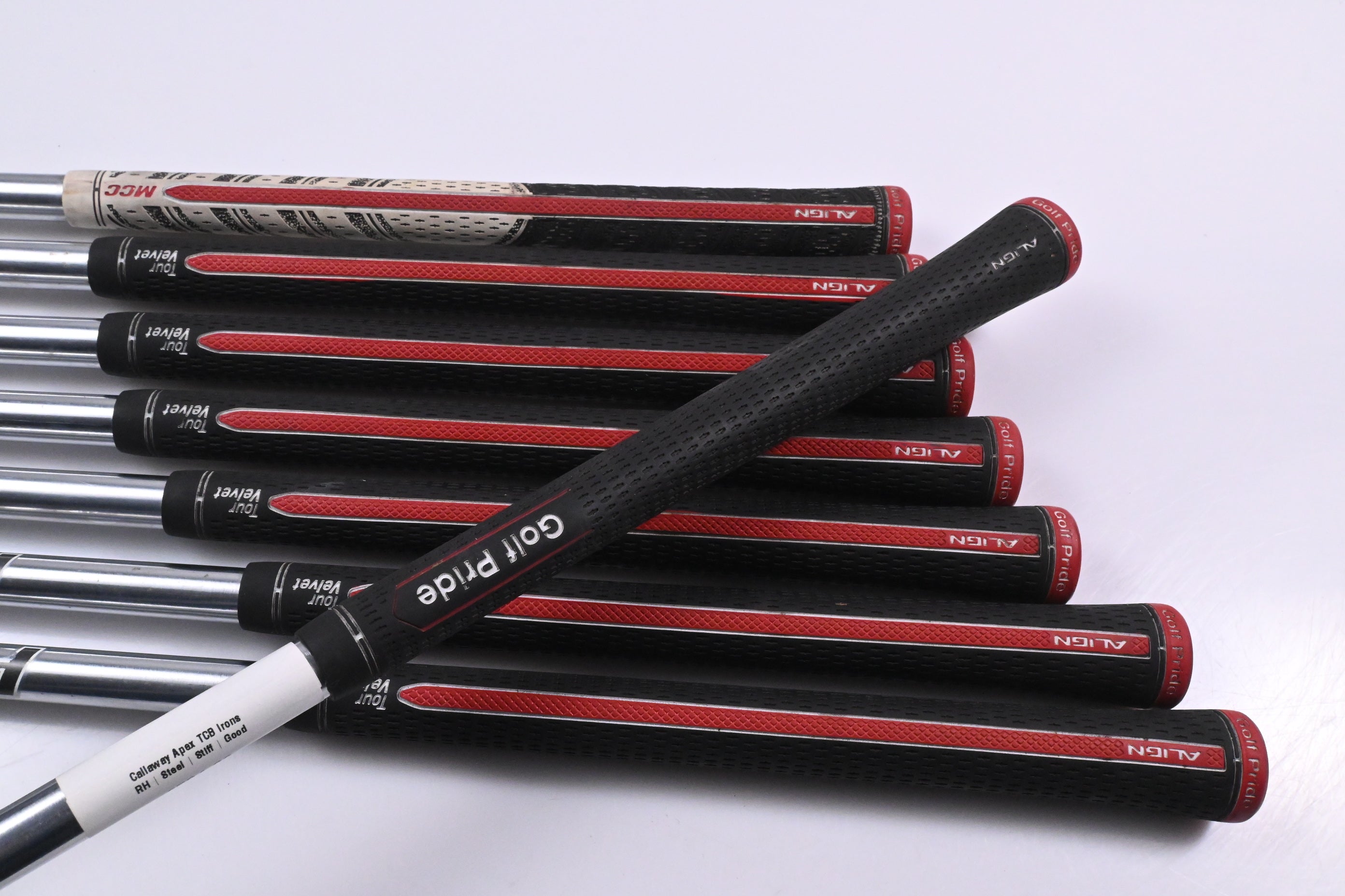 Callaway Apex TCB Irons / 4-PW+GW / Stiff Flex Project X IO 110 Shafts