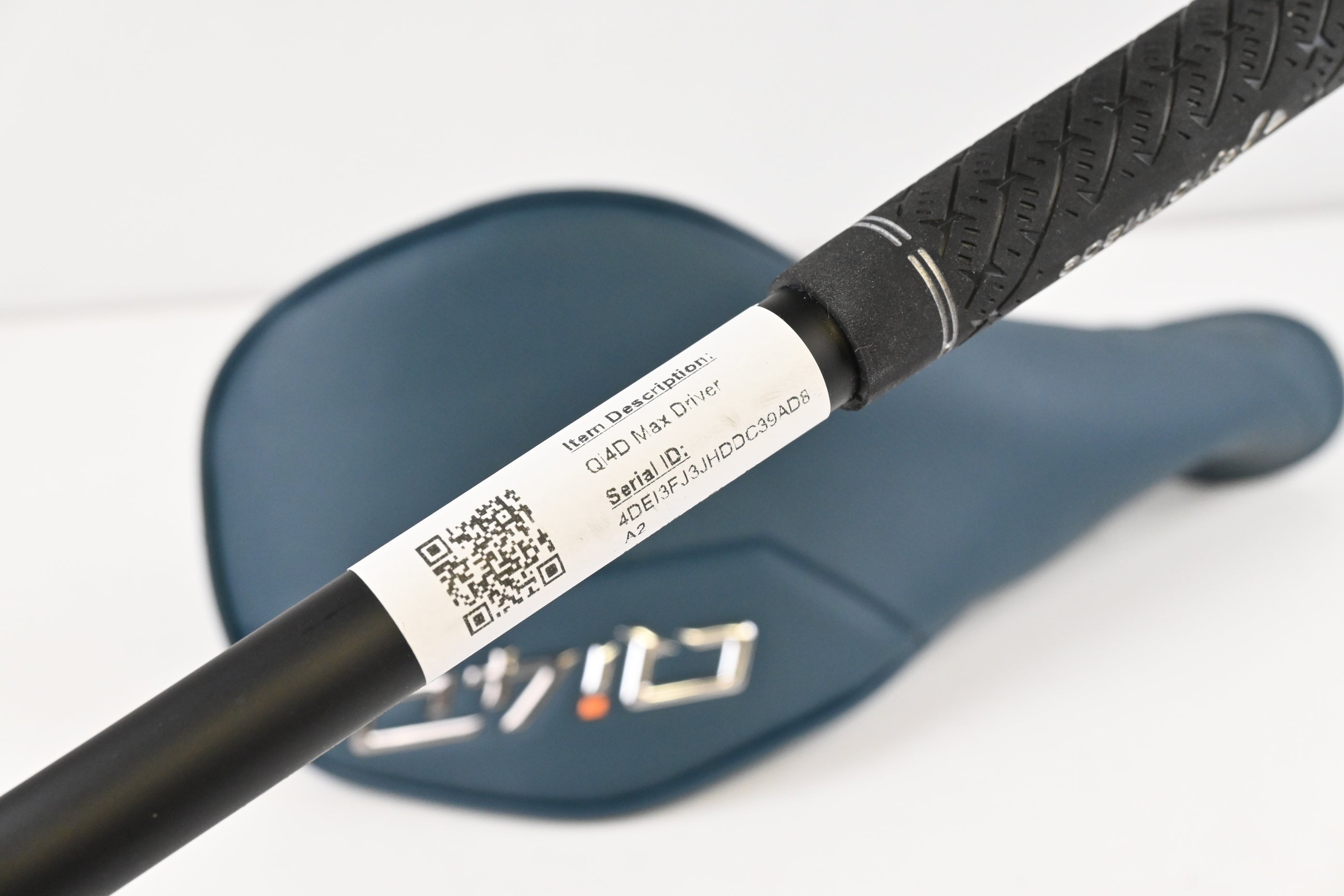 Taylormade Qi4D Max Driver / 12 Degree / Regular Flex Reax Blue 50 Shaft