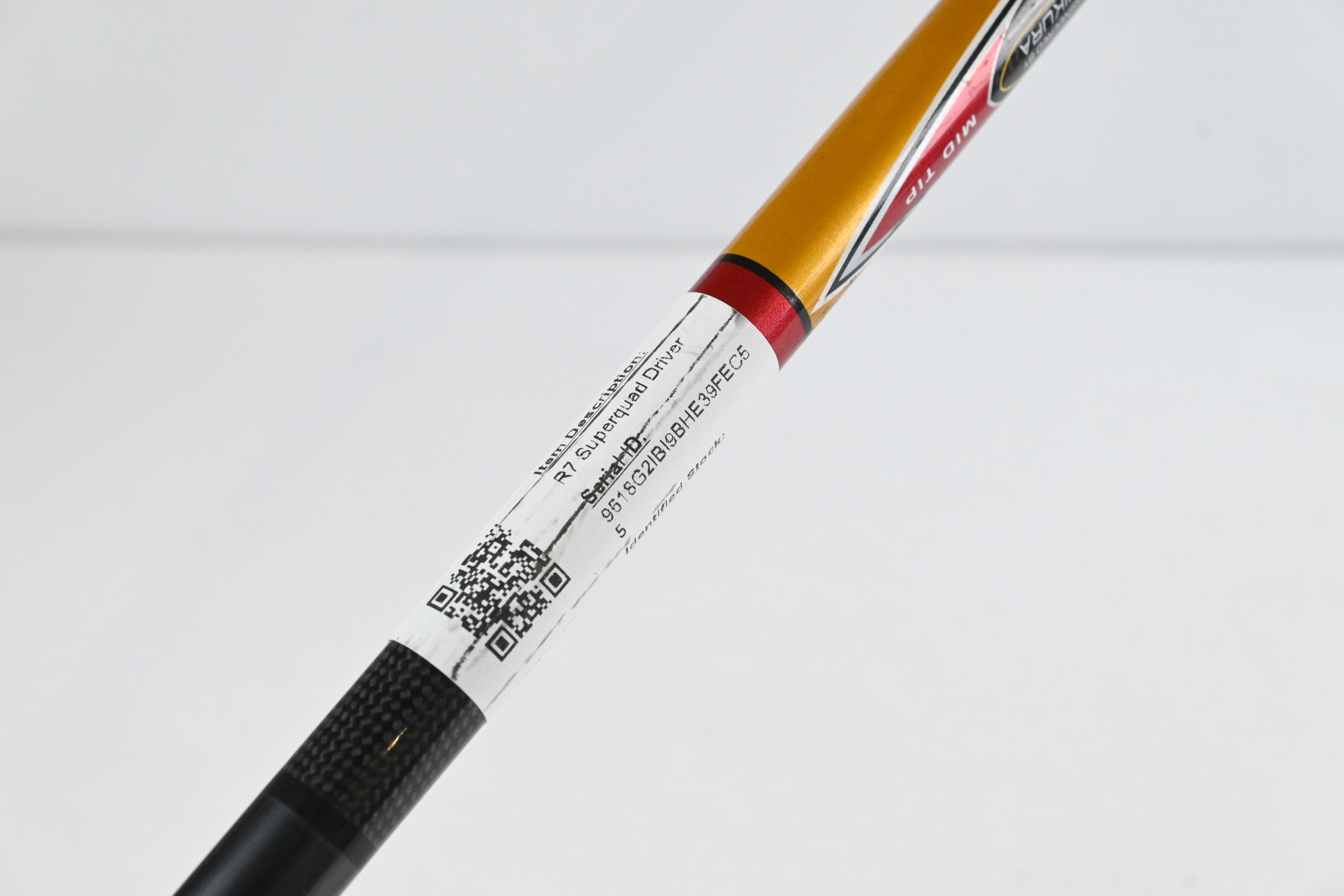 Taylormade R7 Superquad Driver / 9.5 Degree / Regular Flex Reax 65 Shaft