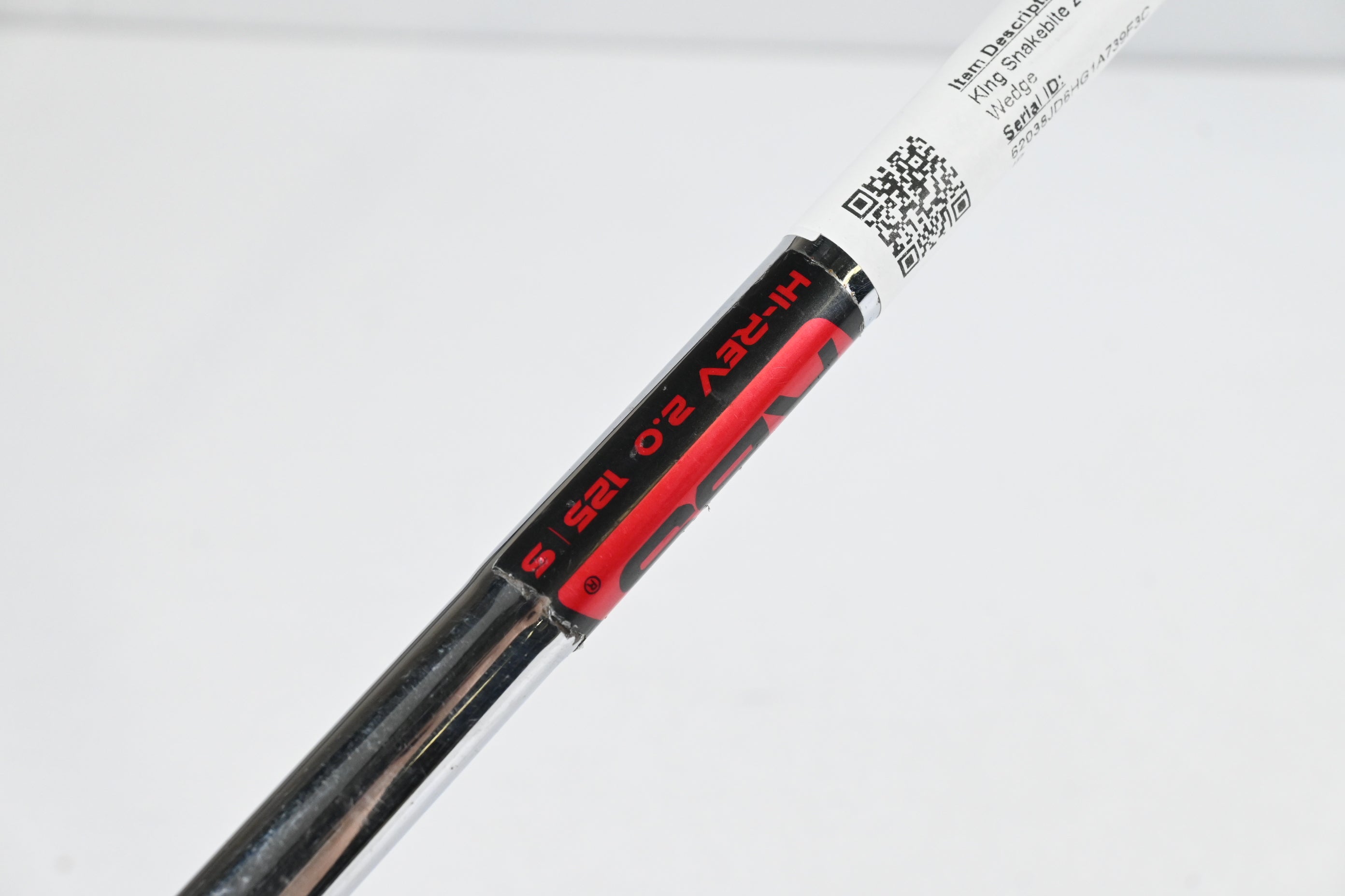 Cobra King Snakebite 2021 Gap Wedge / 52 Degree / Stiff Flex KBS HI-REV 2.0 125