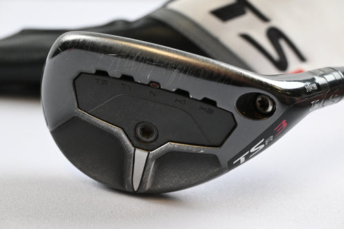 Titleist TSR3 #4 Hybrid / 21 Degree / Stiff Flex HZRDUS Gen4 Black 80 Shaft